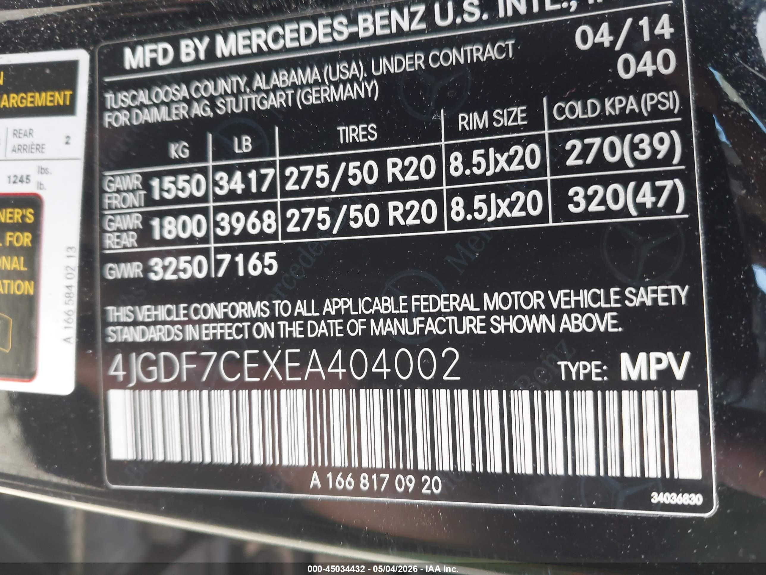 MERCEDES-BENZ GL image 9