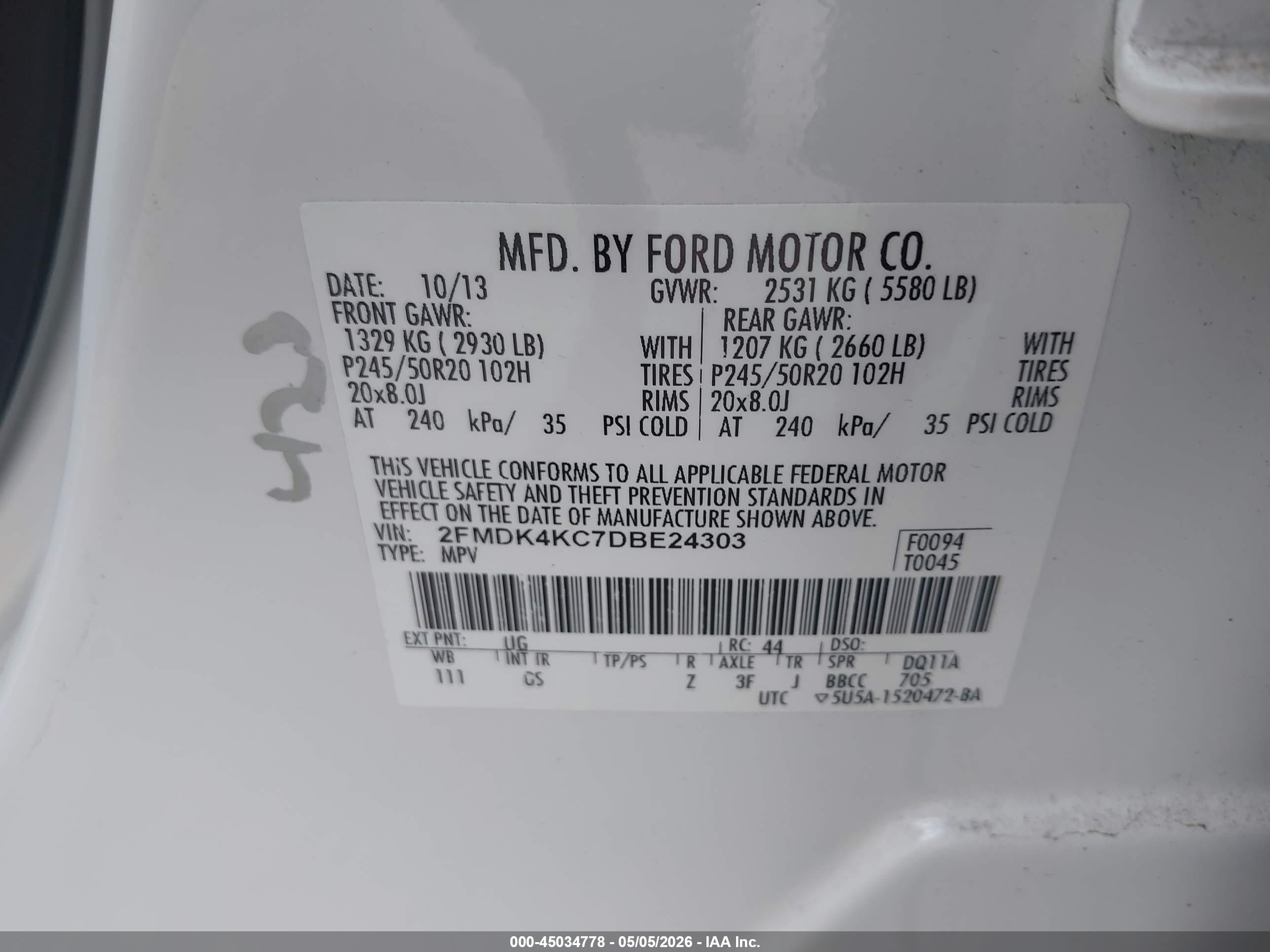 FORD EDGE image 9