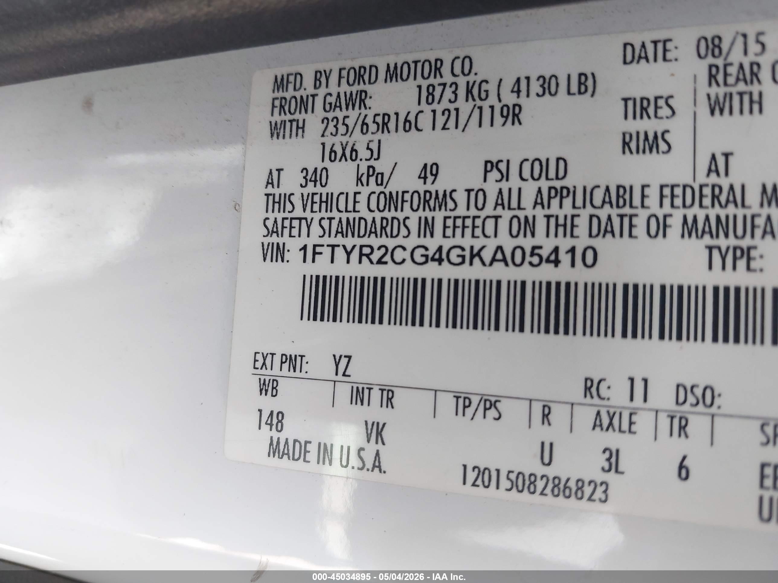 FORD TRANSIT-250 image 9