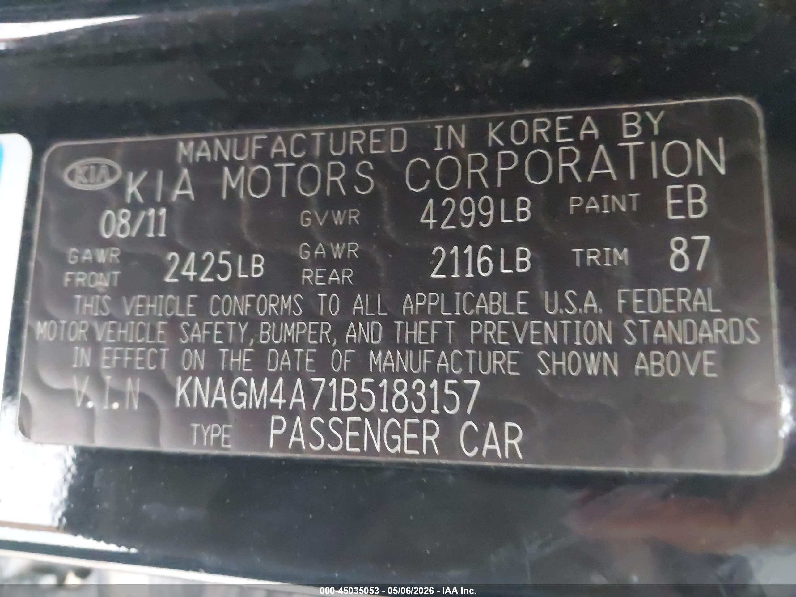 KIA OPTIMA image 9