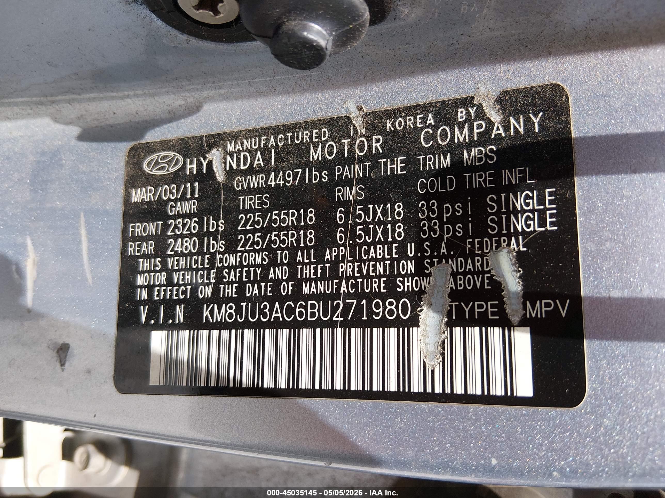 HYUNDAI TUCSON image 9