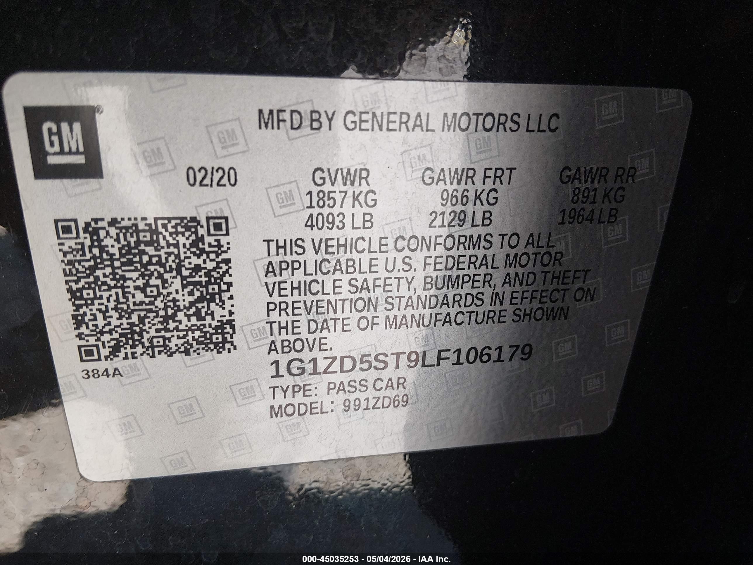 CHEVROLET MALIBU image 9