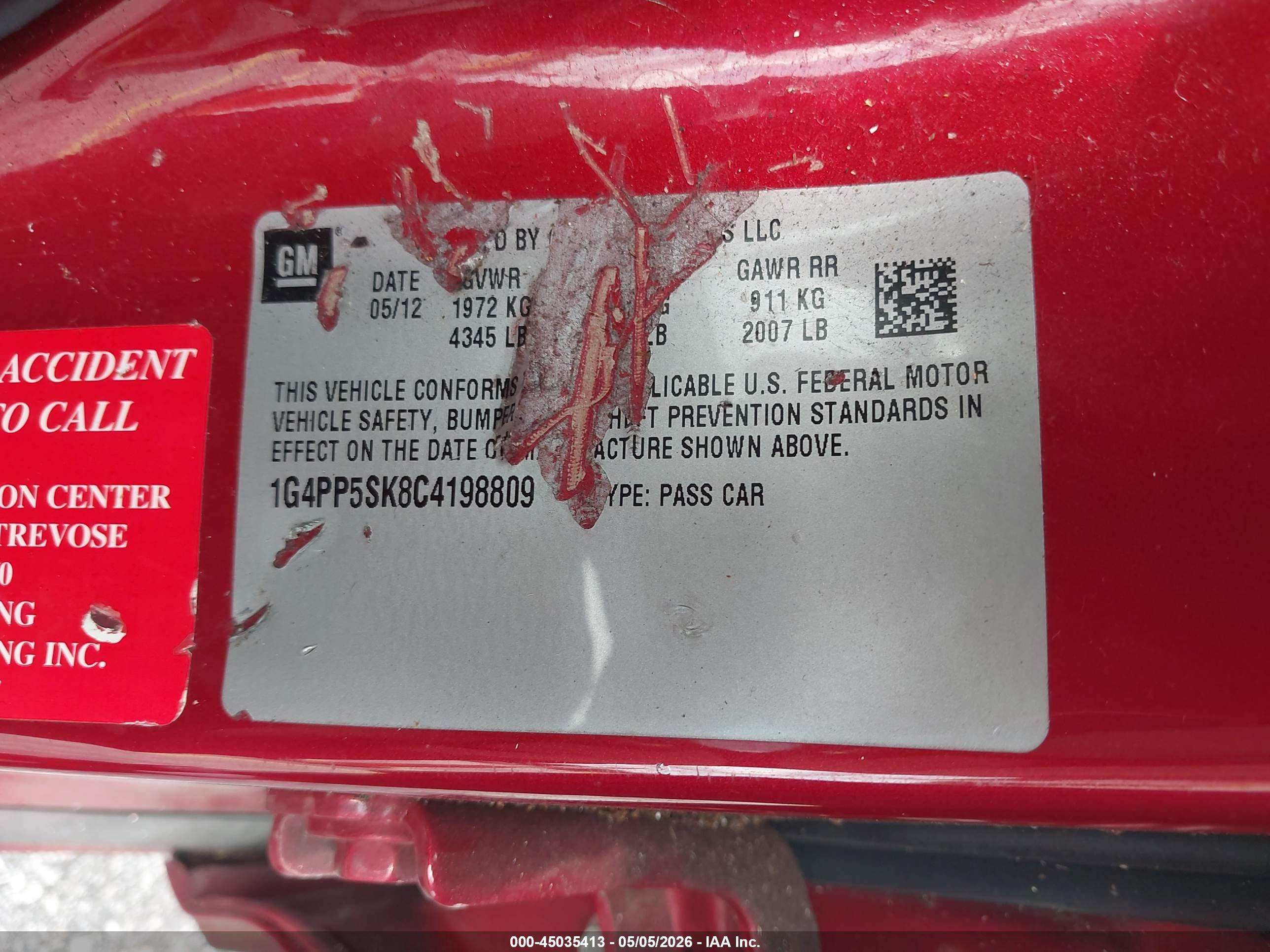 BUICK VERANO image 9