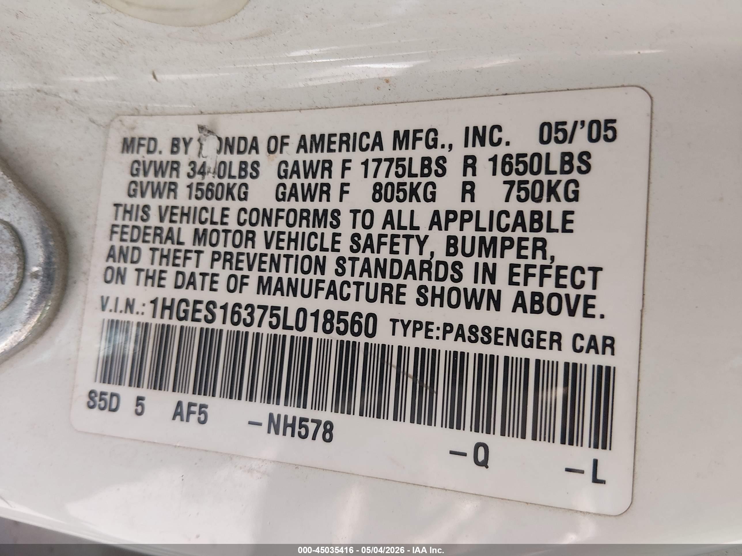 HONDA CIVIC image 9