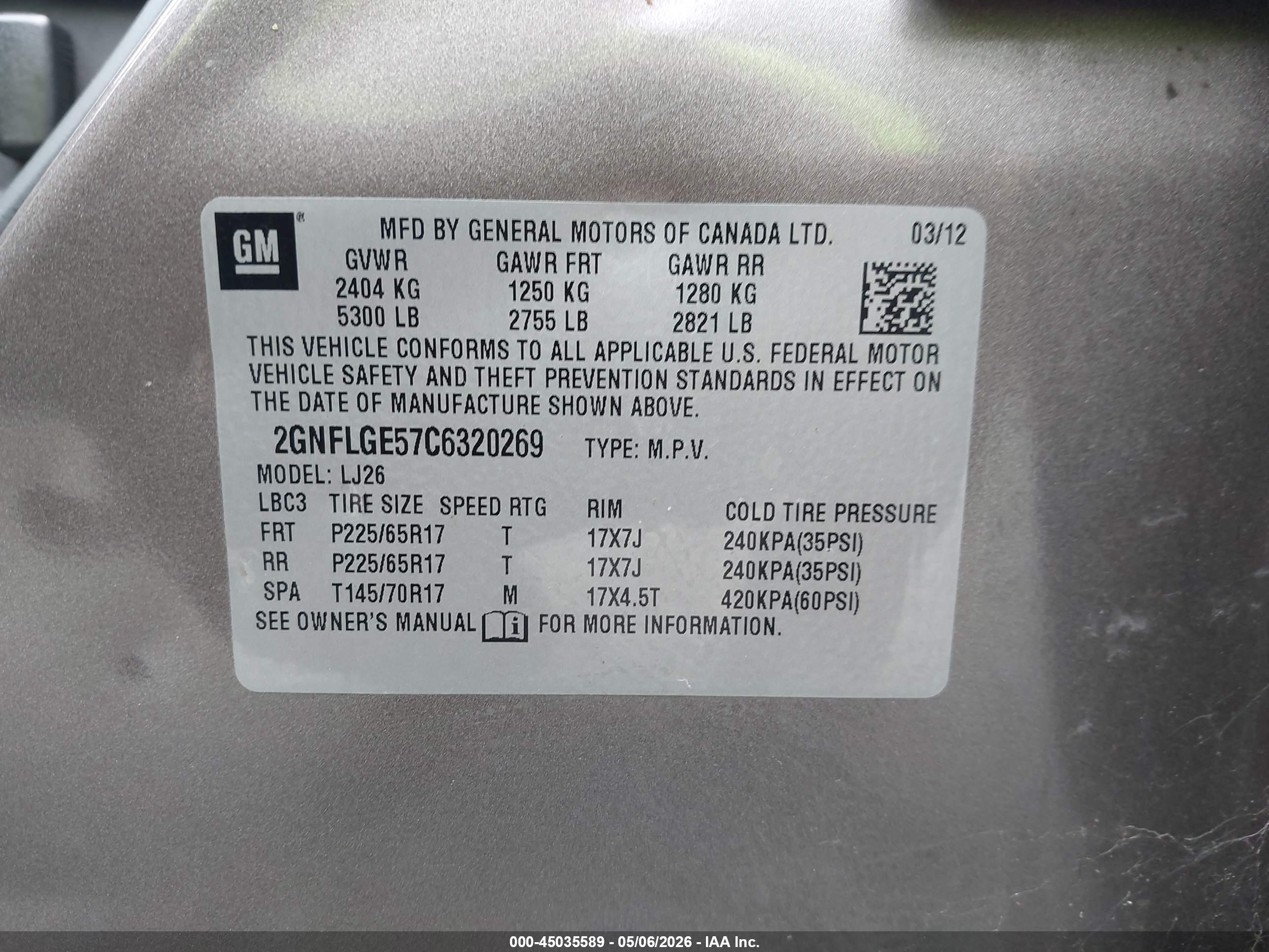 CHEVROLET EQUINOX image 9