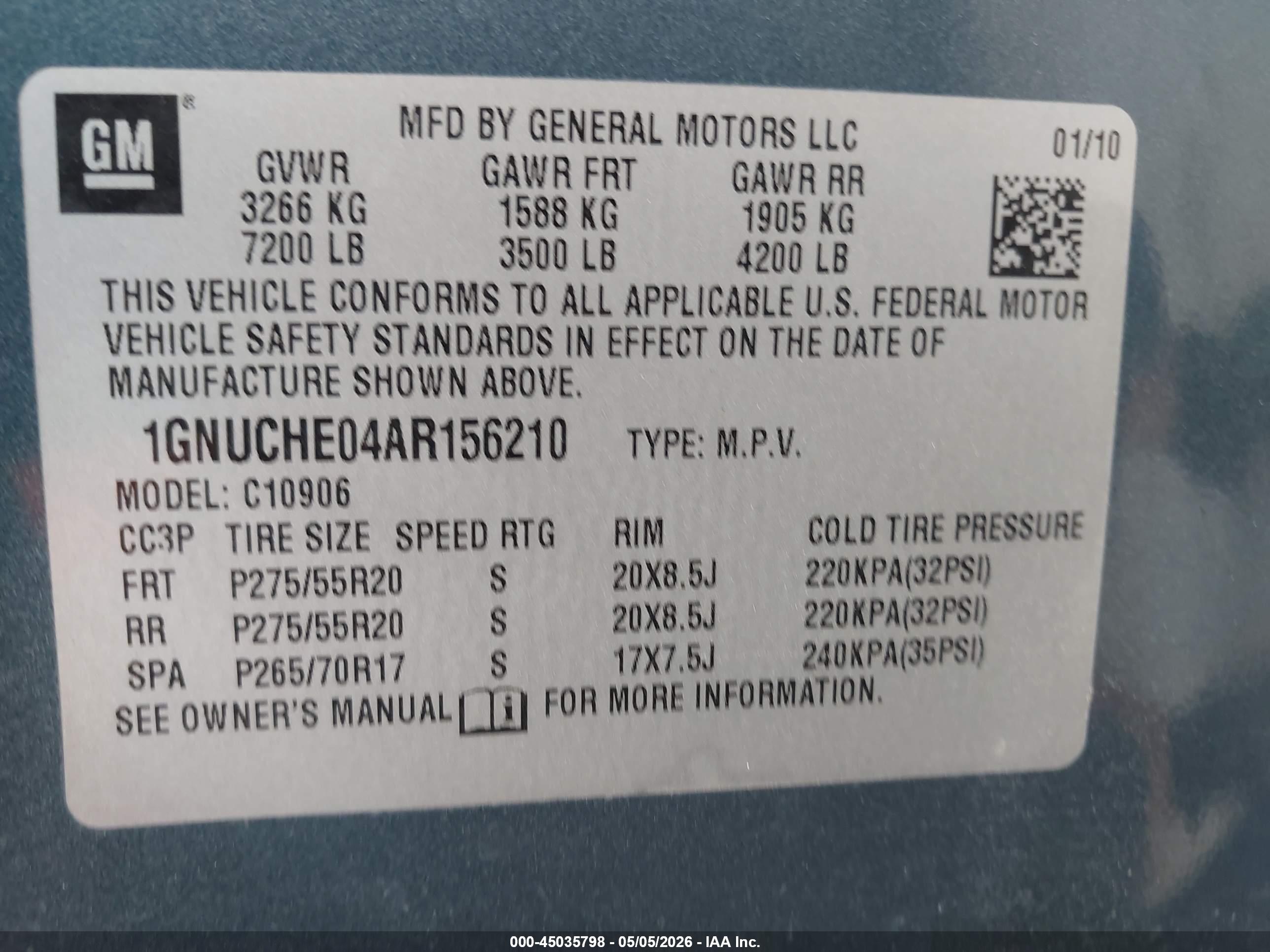 CHEVROLET SUBURBAN image 9