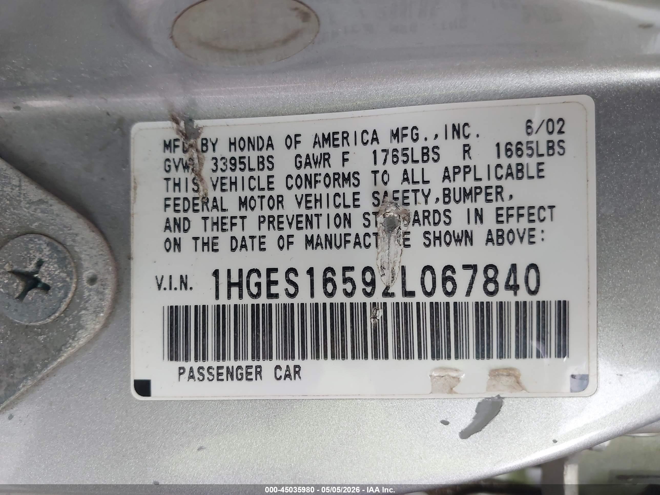 HONDA CIVIC image 9