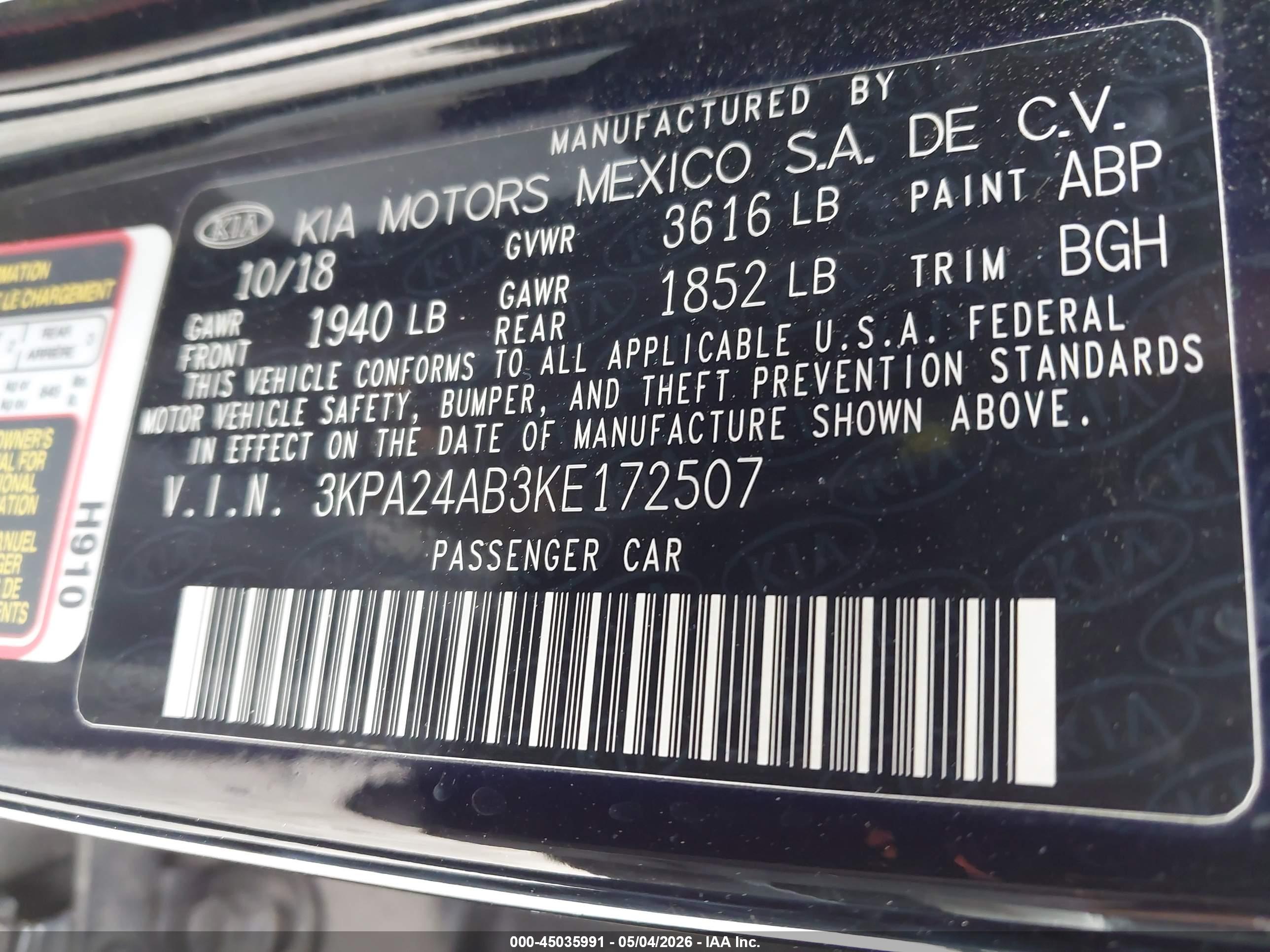 KIA RIO image 9