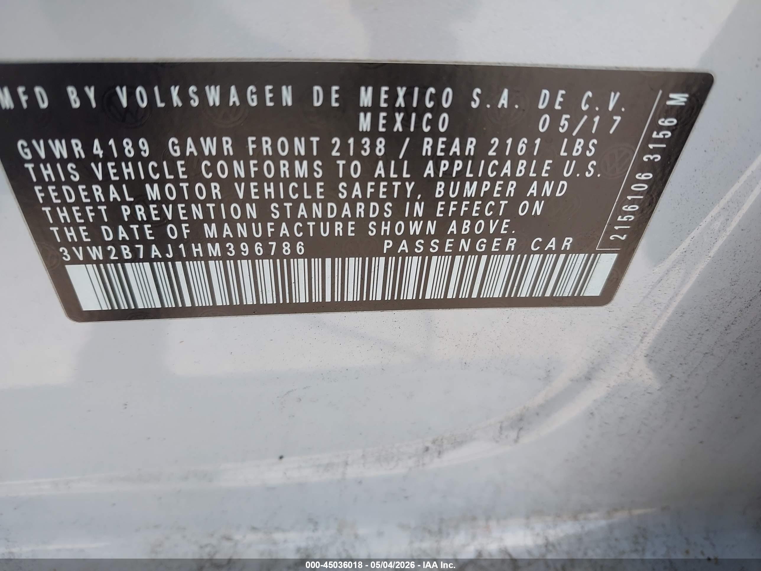 VOLKSWAGEN JETTA image 9