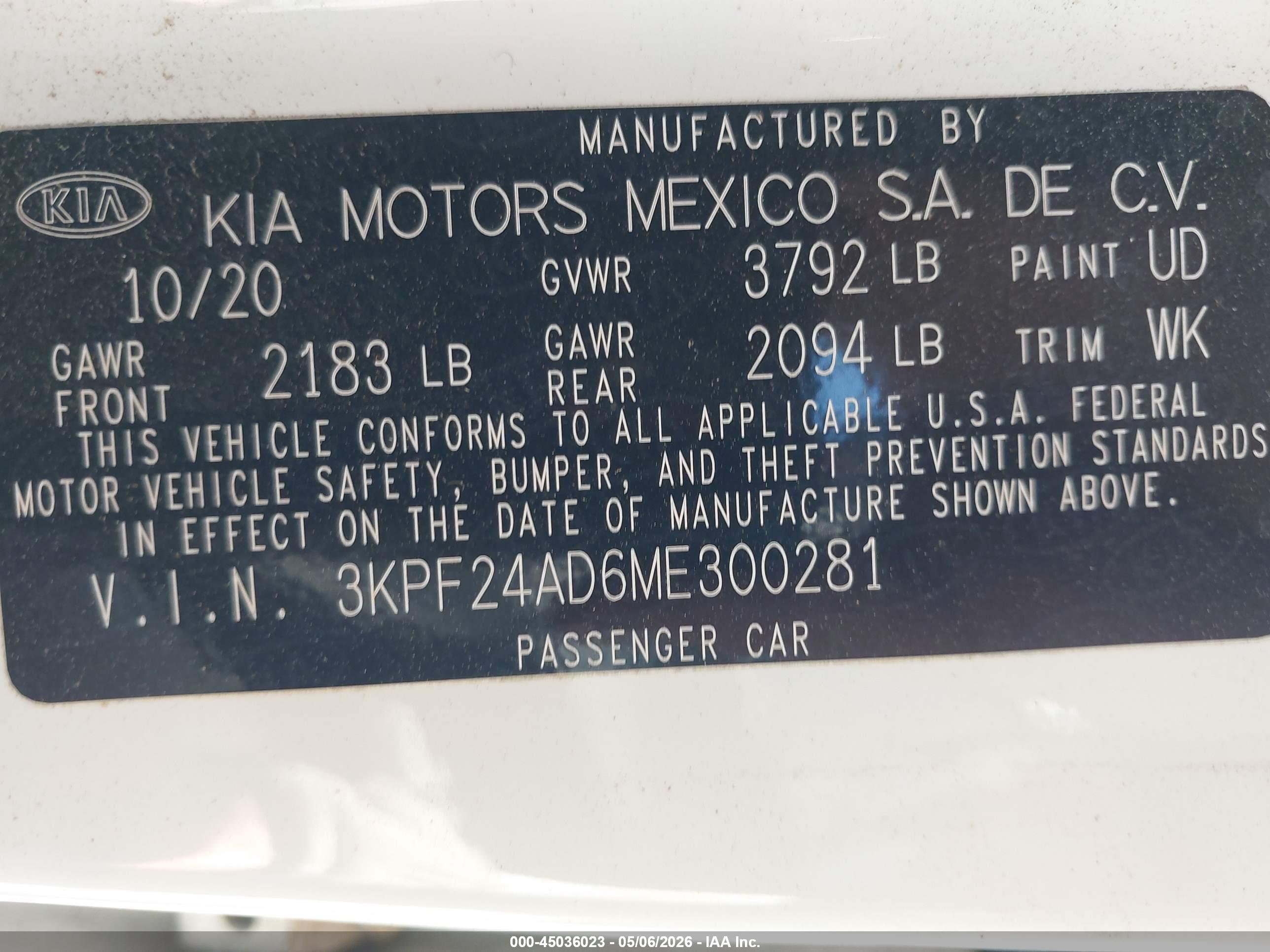 KIA FORTE image 9