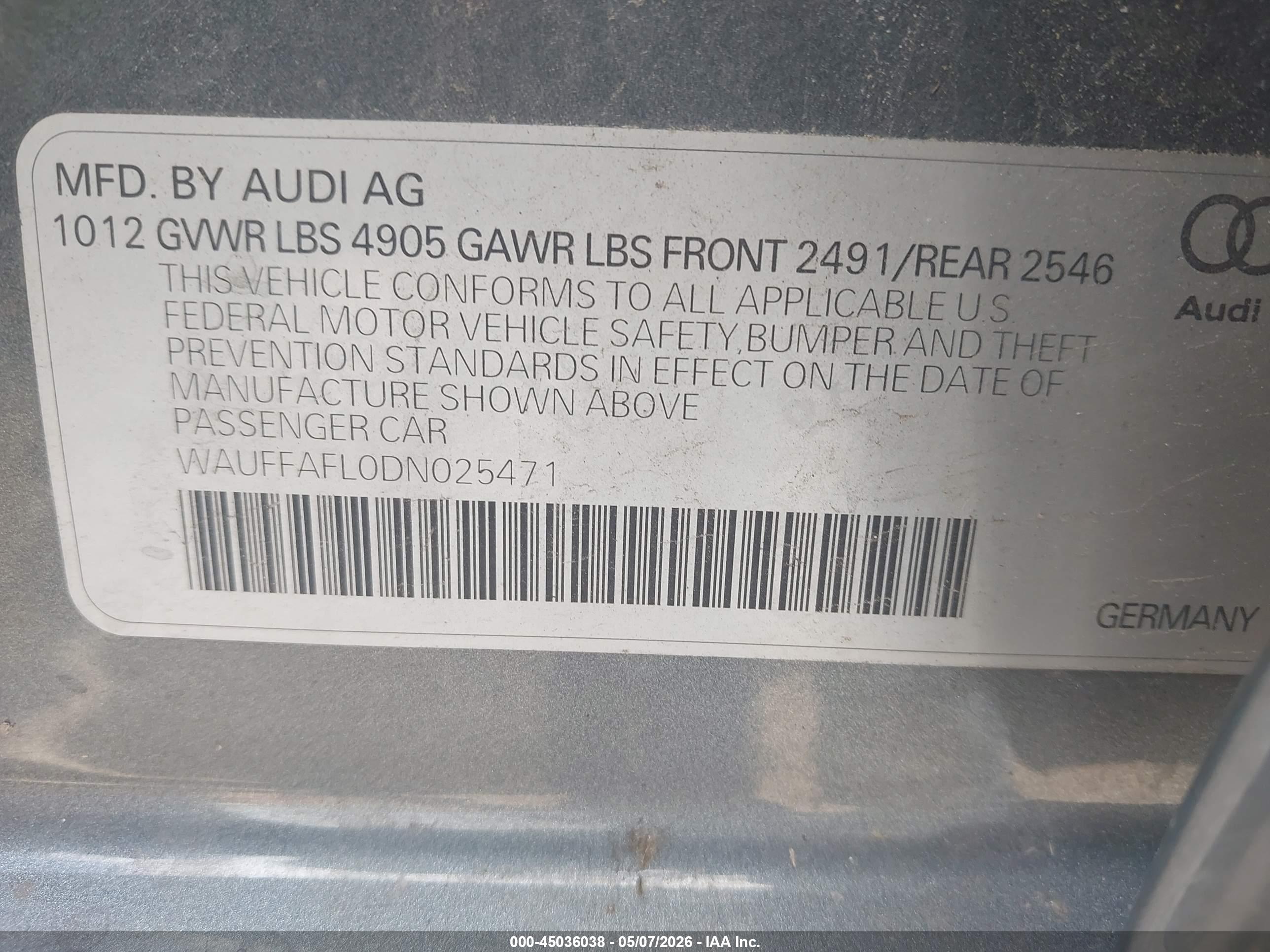AUDI A4 image 9