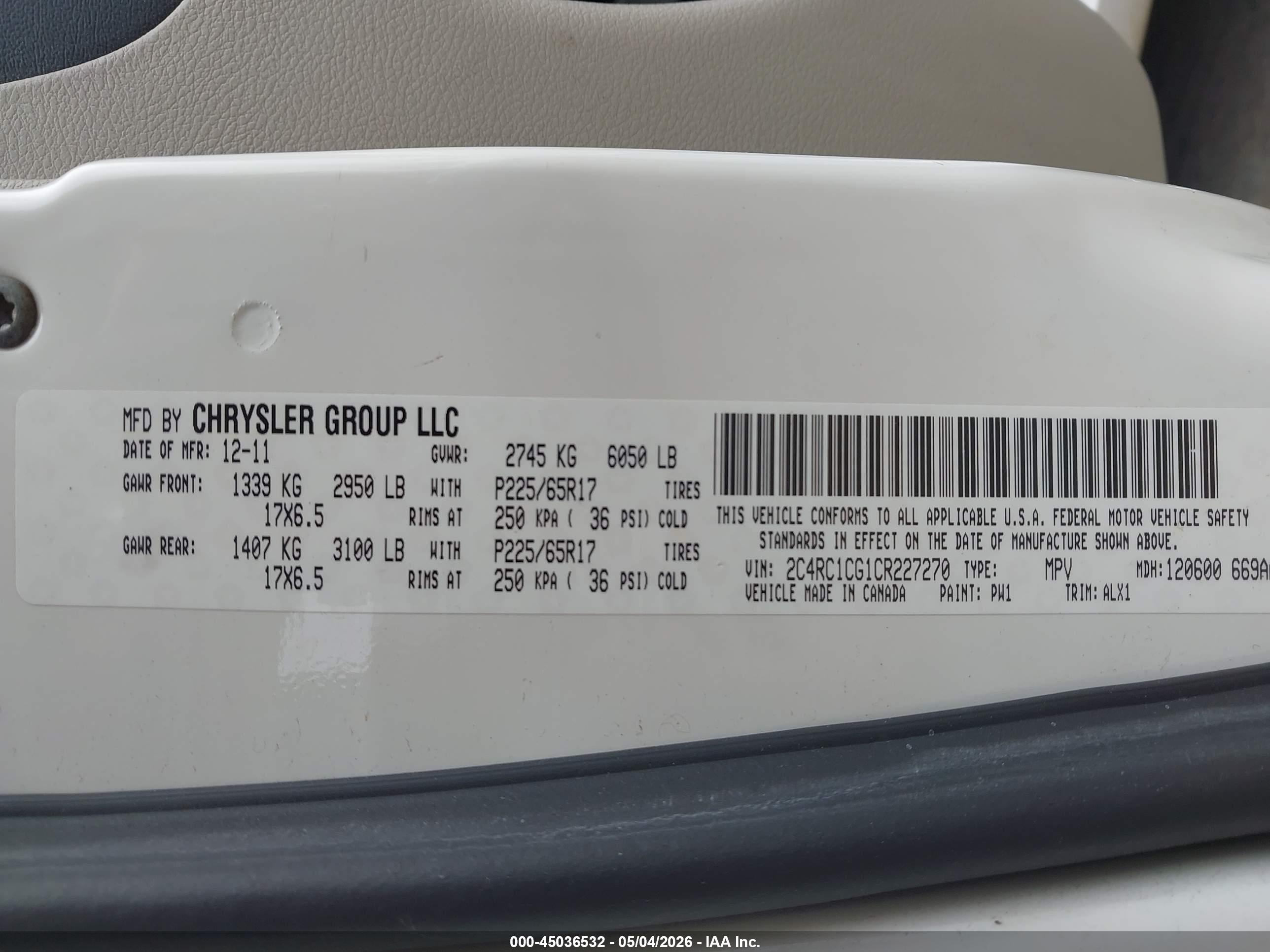 CHRYSLER TOWN image 9