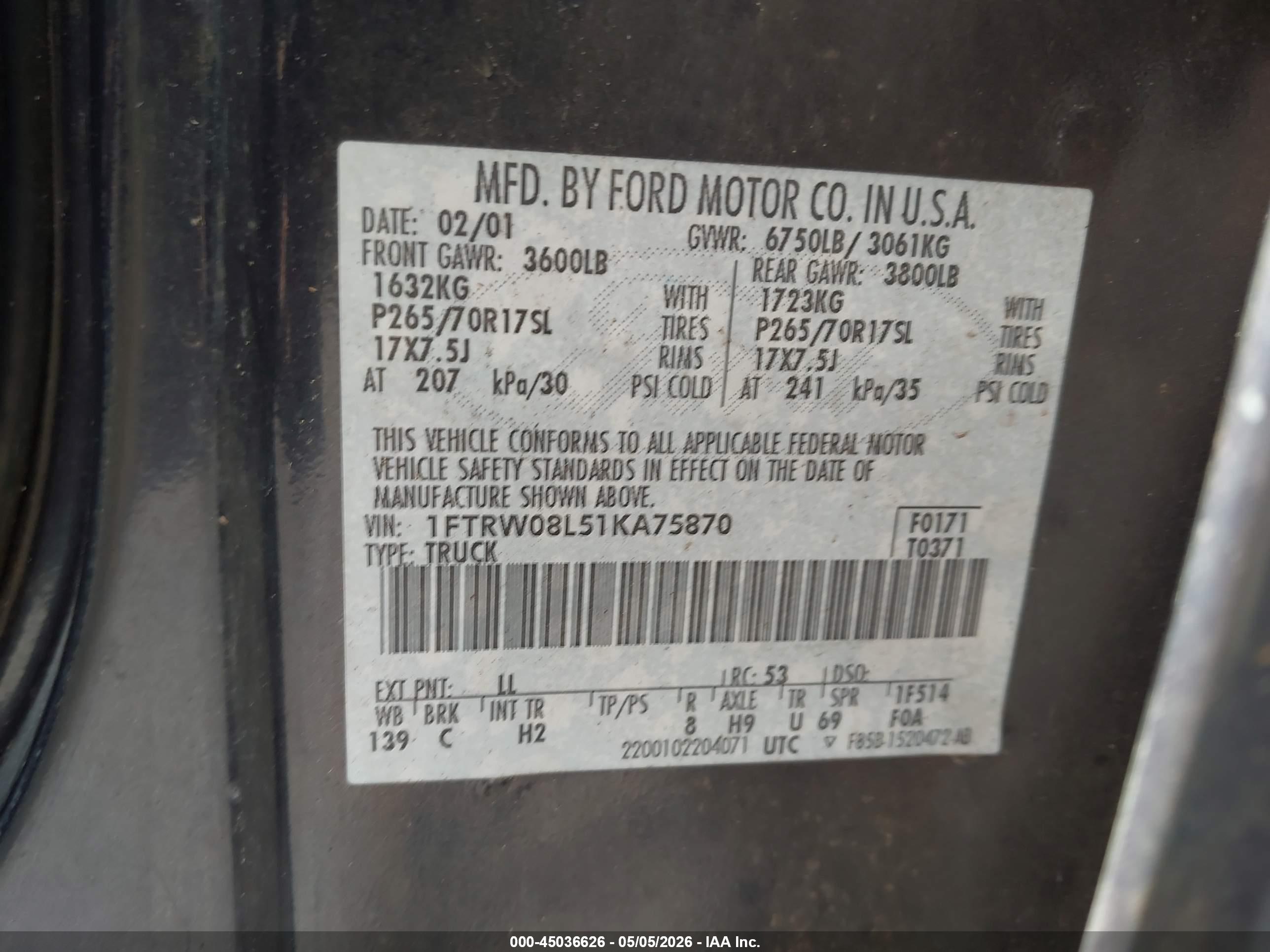 FORD F-150 image 9