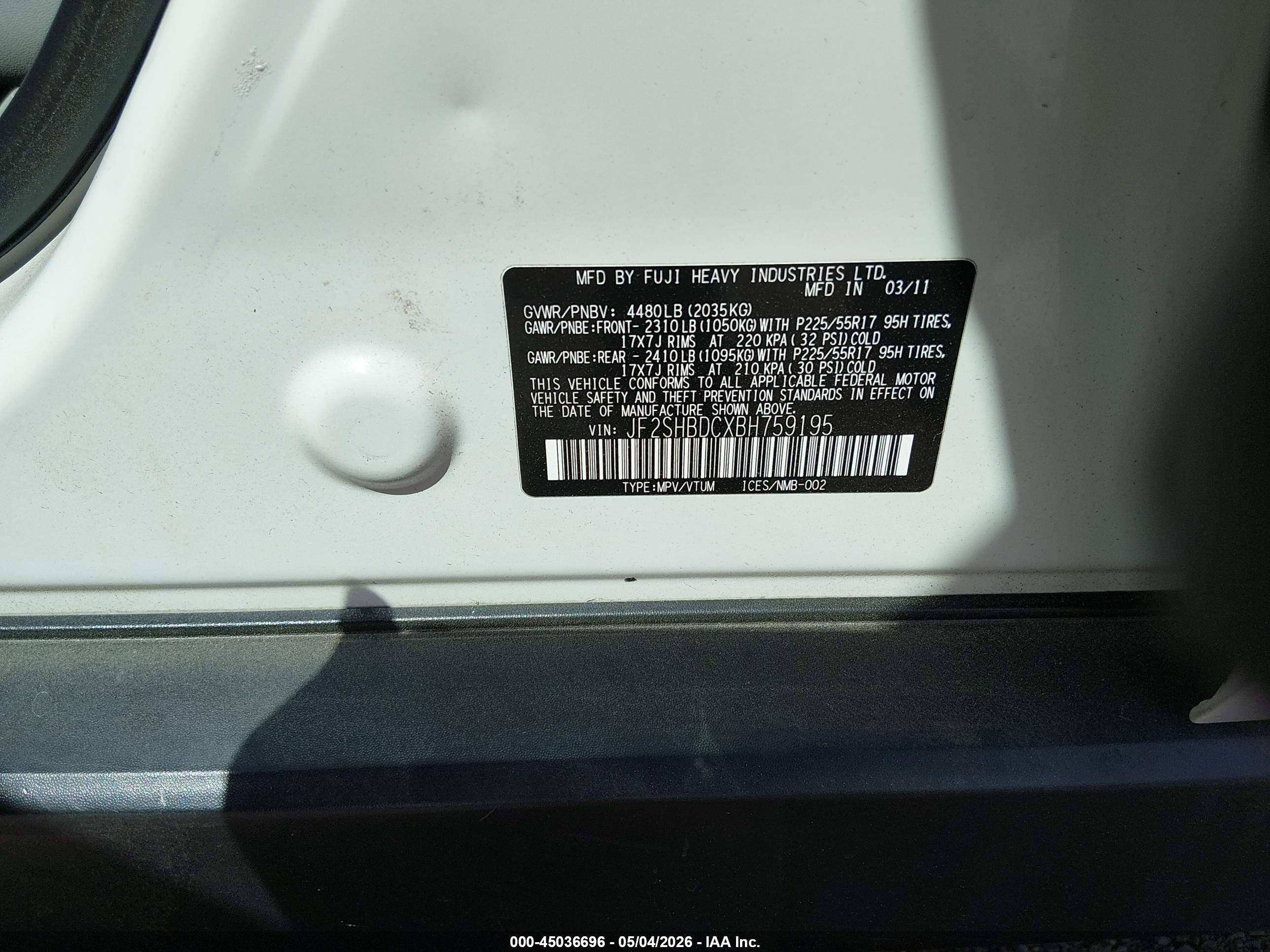 SUBARU FORESTER image 9