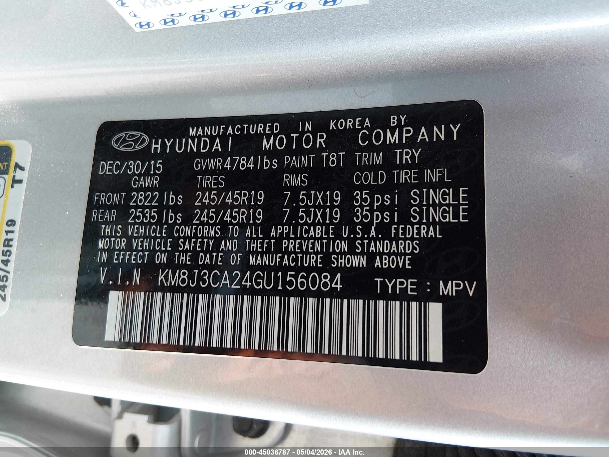 HYUNDAI TUCSON image 9