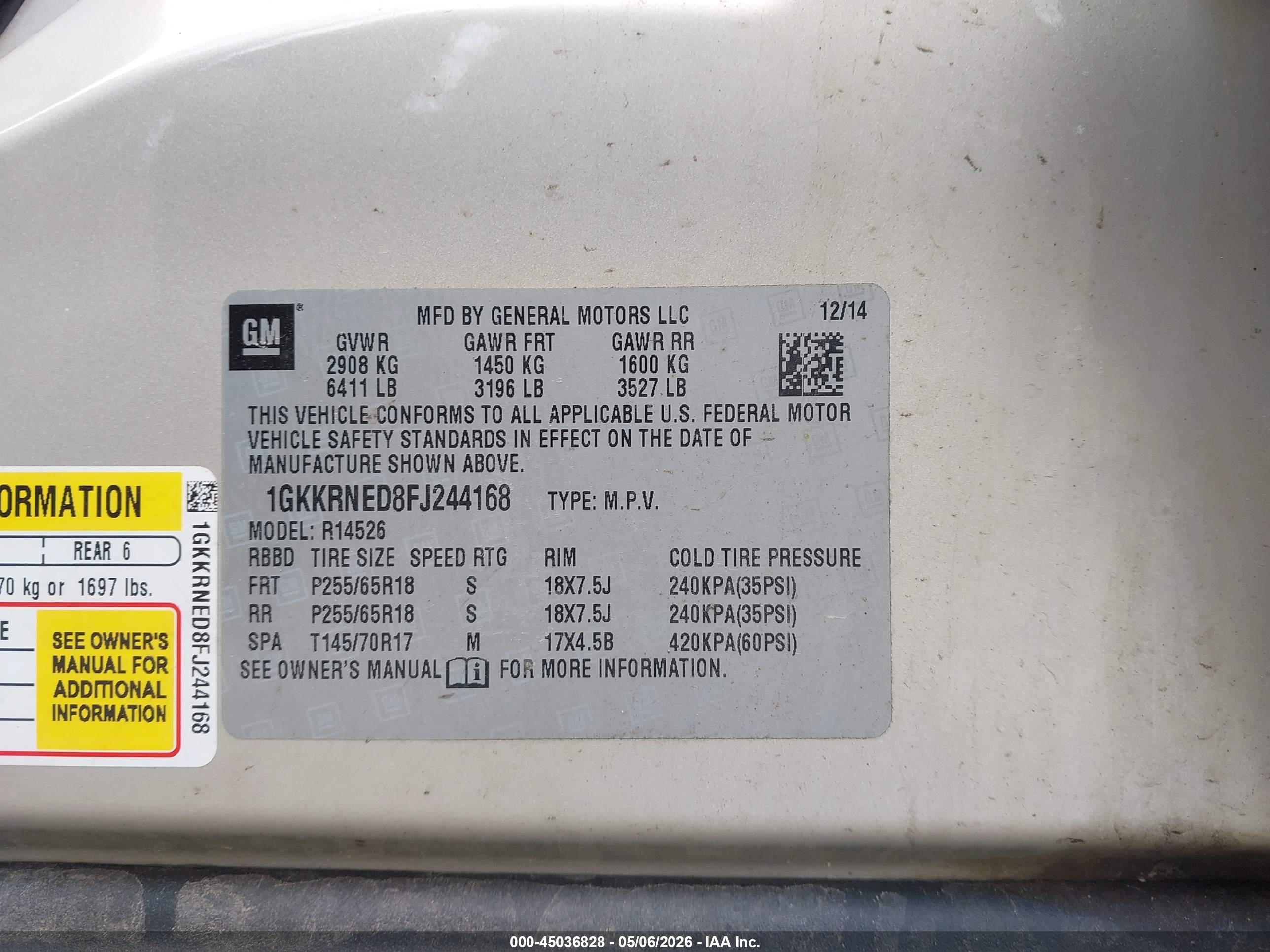 GMC ACADIA image 9