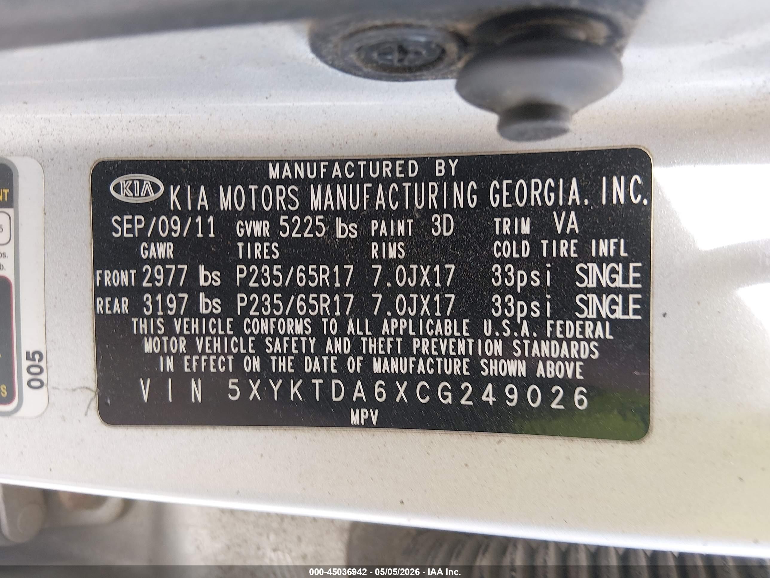 KIA SORENTO image 9