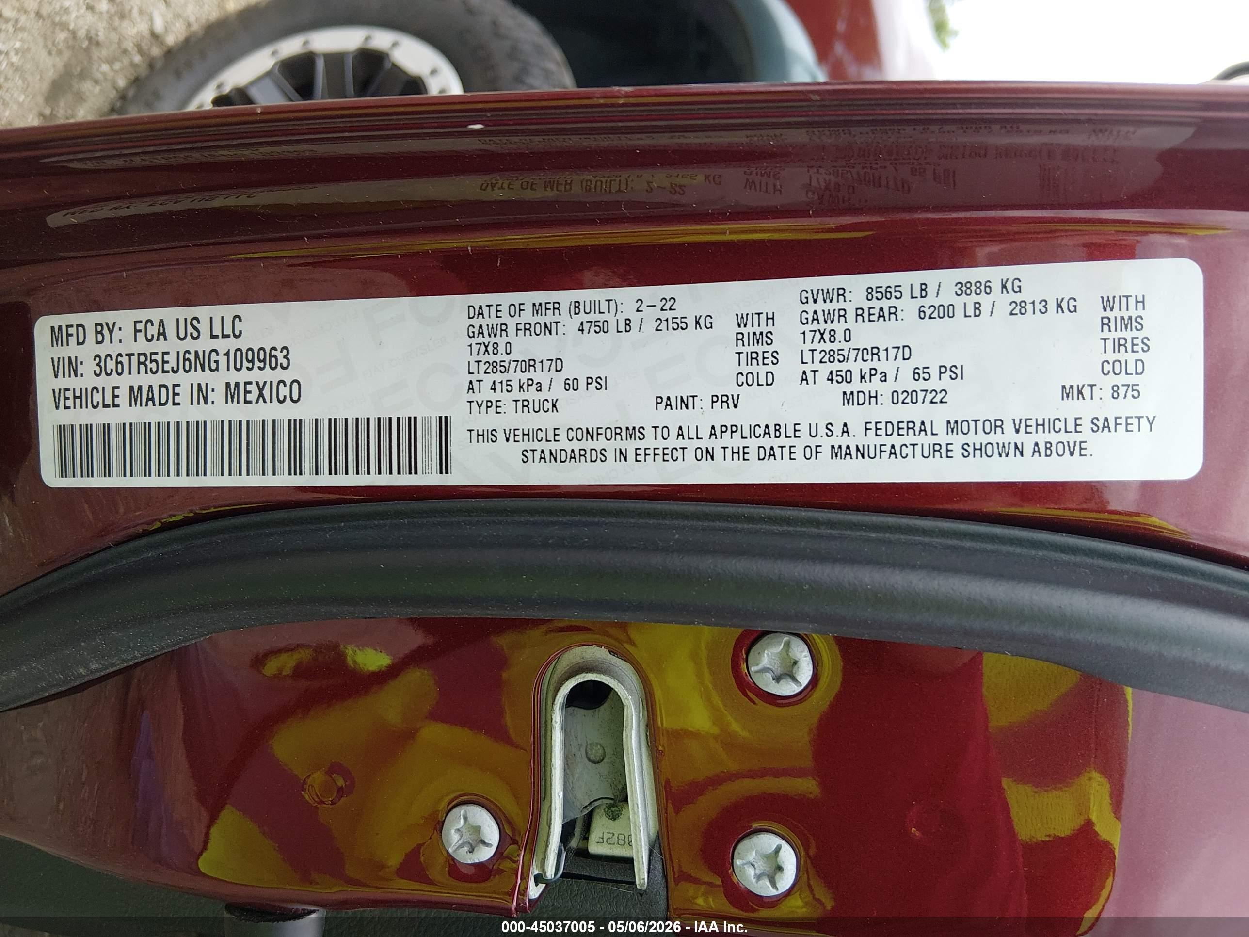 RAM 2500 image 9