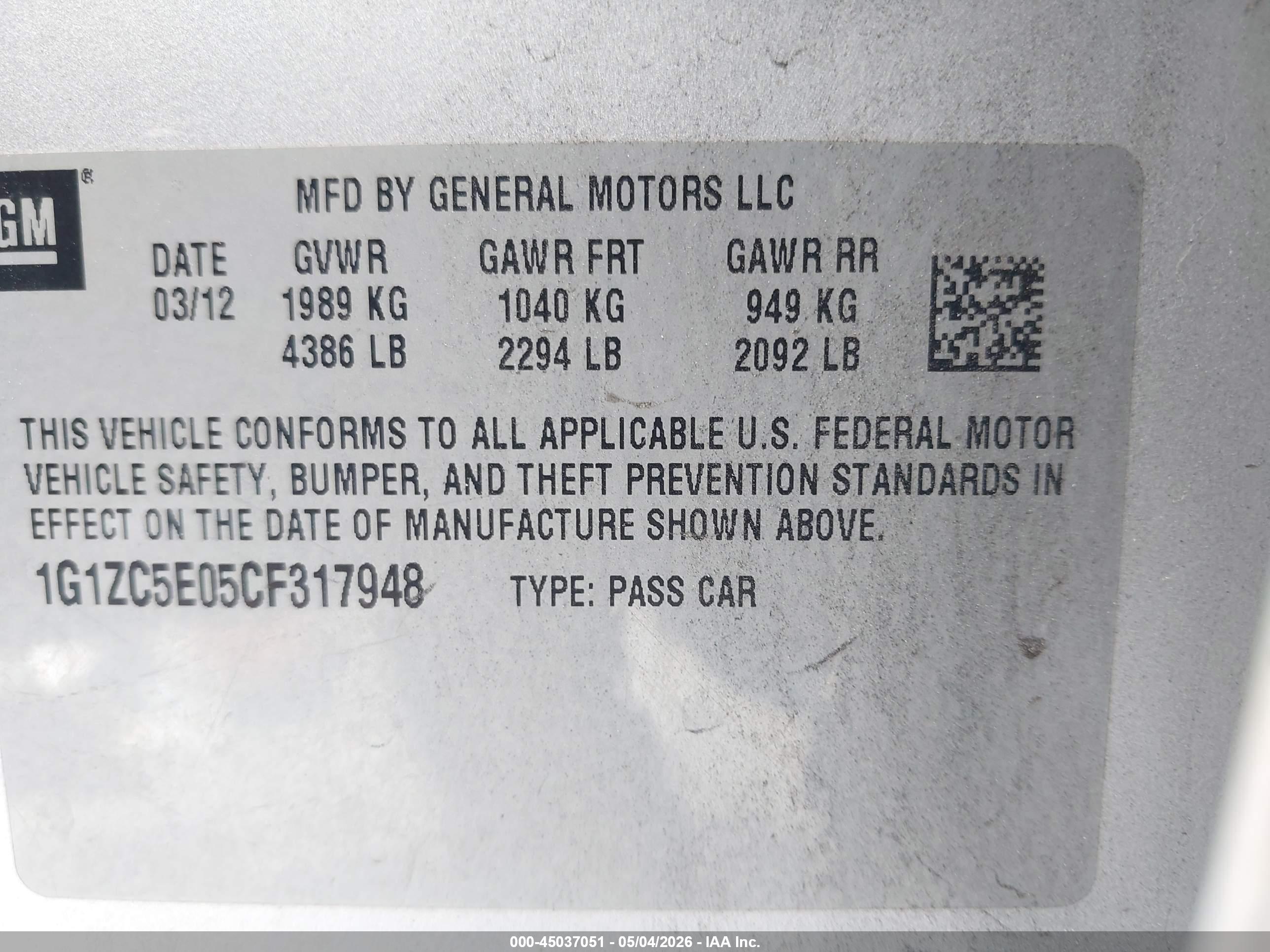 CHEVROLET MALIBU image 9