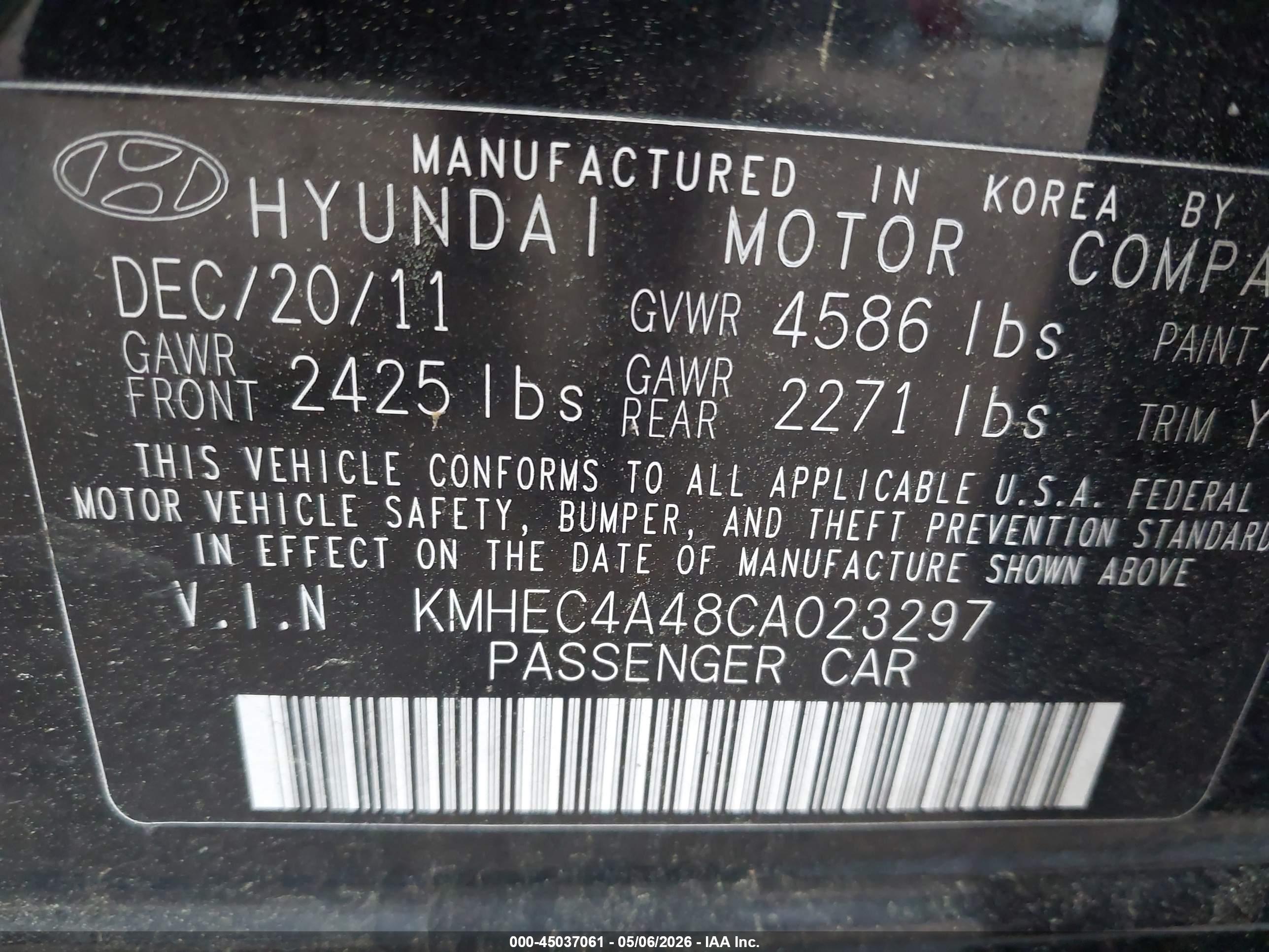 HYUNDAI SONATA image 9