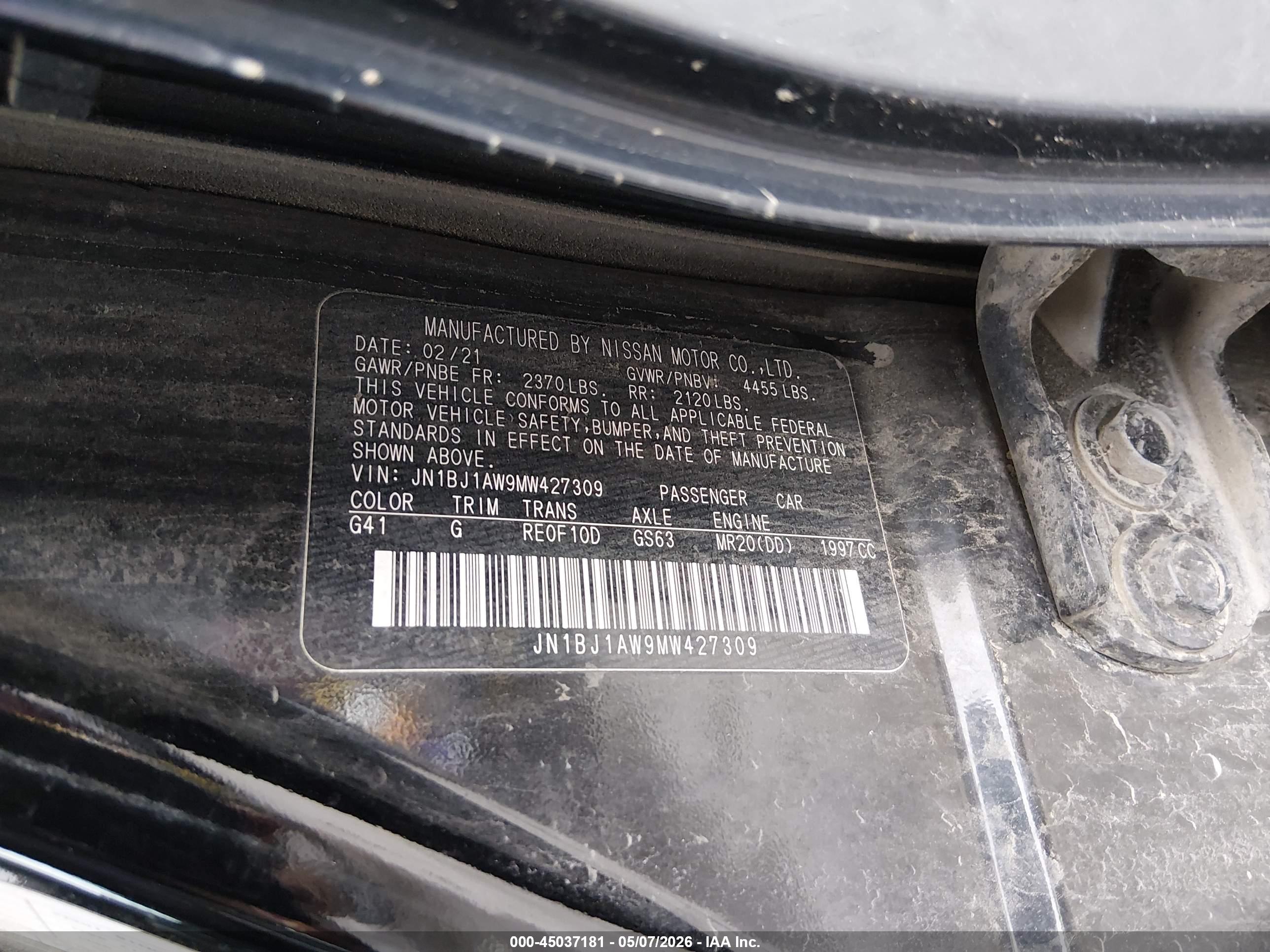 NISSAN ROGUE image 9