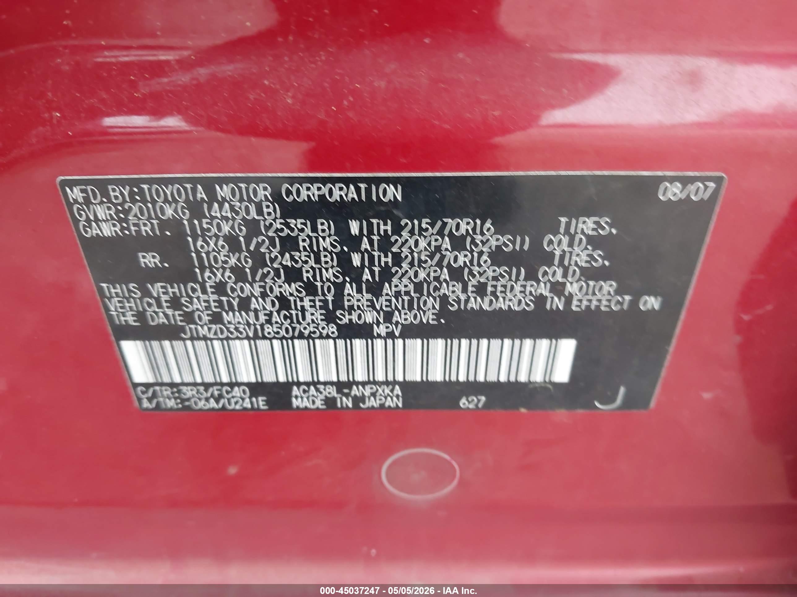 TOYOTA RAV4 image 9