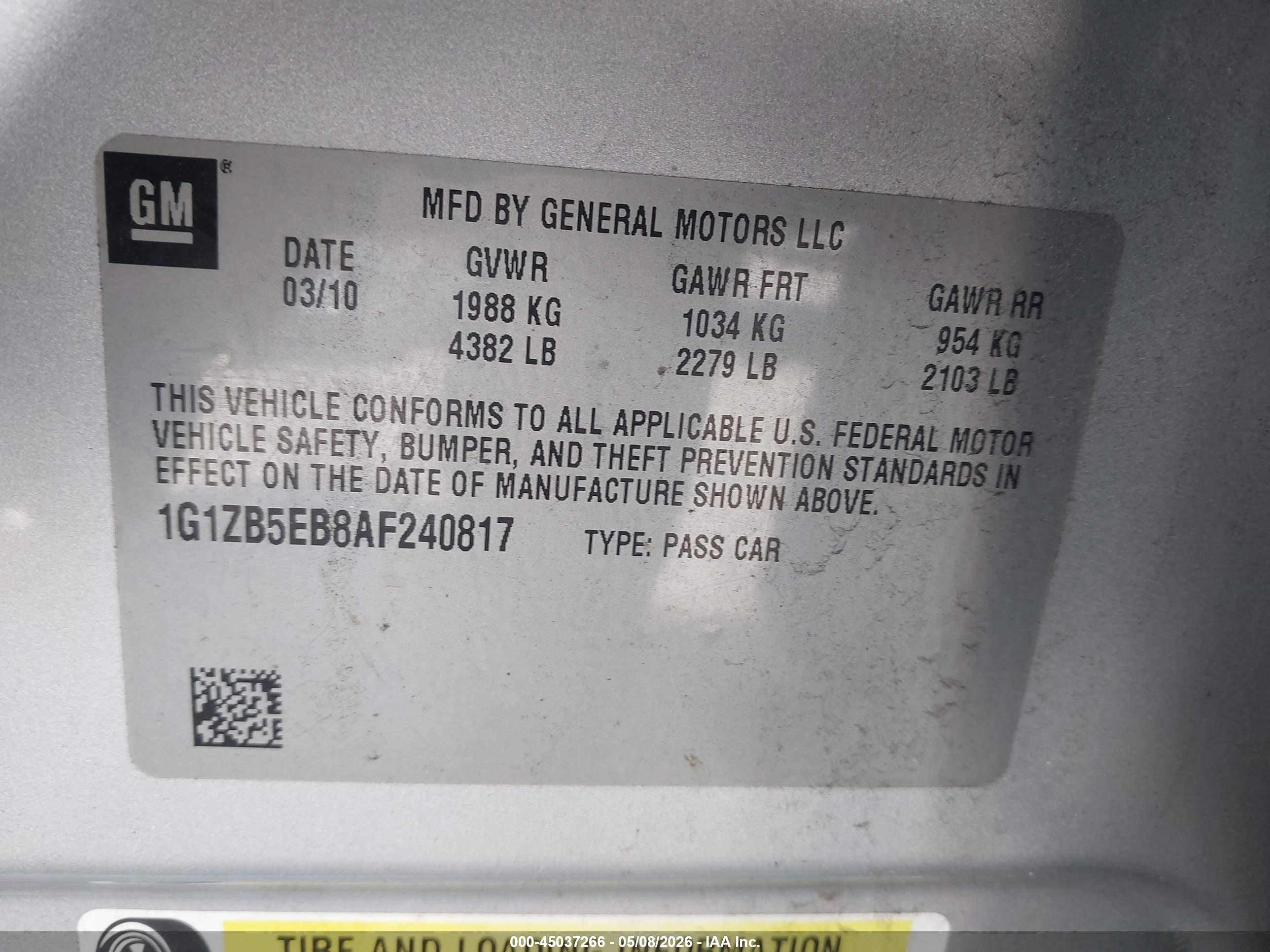 CHEVROLET MALIBU image 9