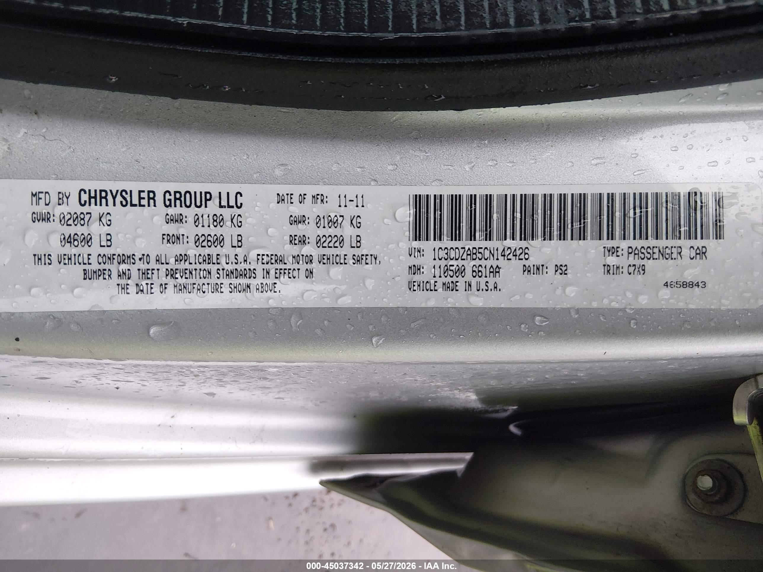 DODGE AVENGER image 9