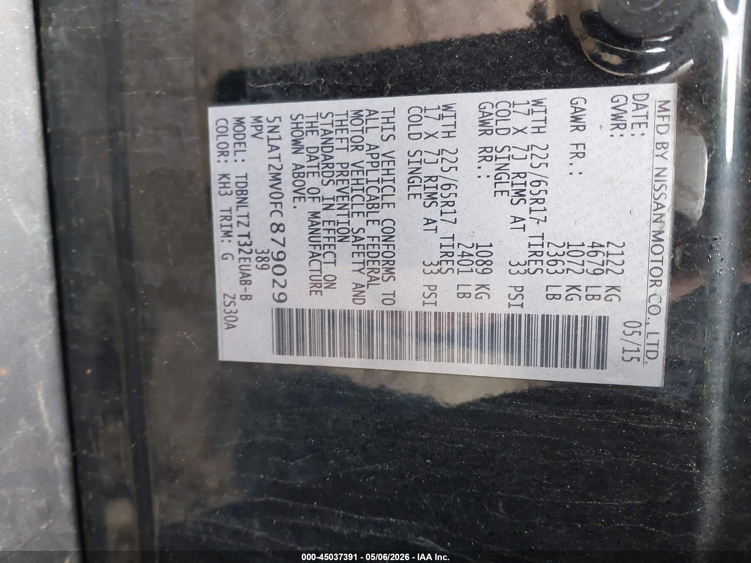 NISSAN ROGUE image 9