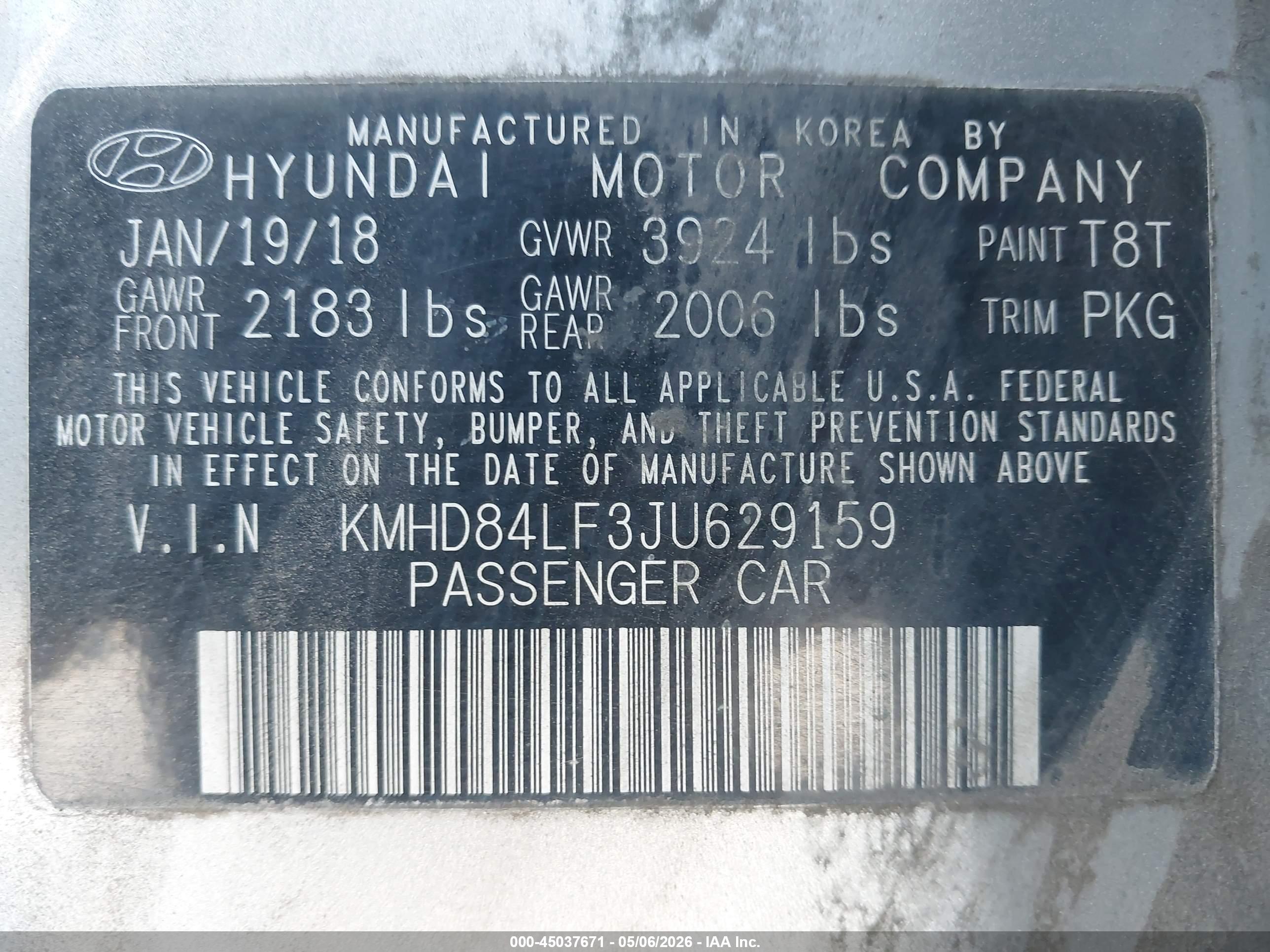 HYUNDAI ELANTRA image 9