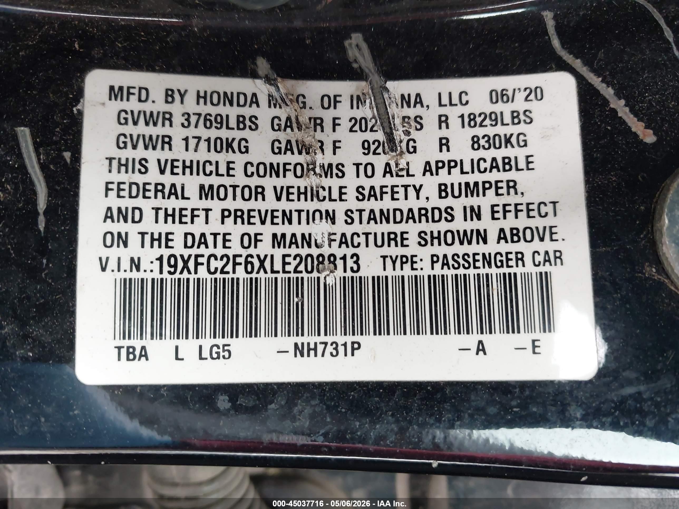 HONDA CIVIC image 9
