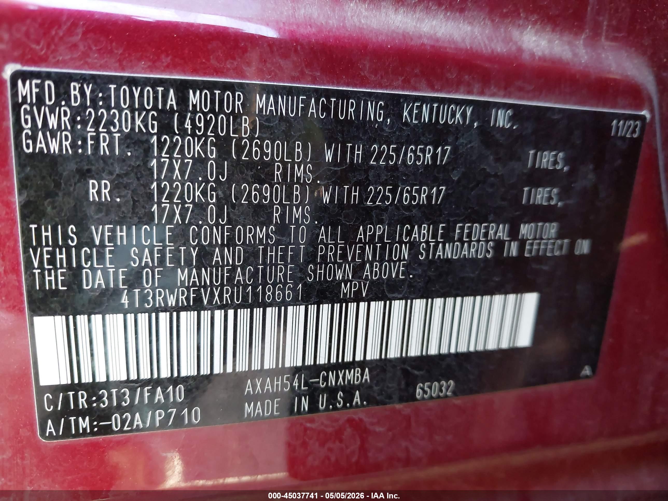 TOYOTA RAV4 image 9