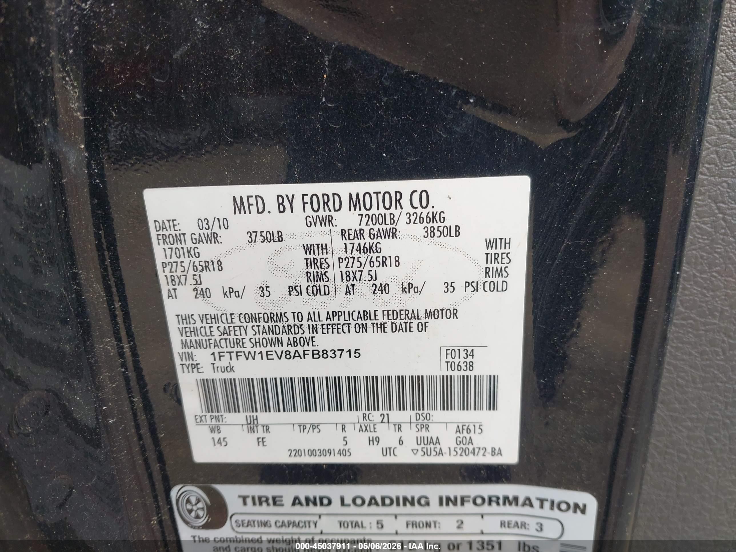 FORD F-150 image 9