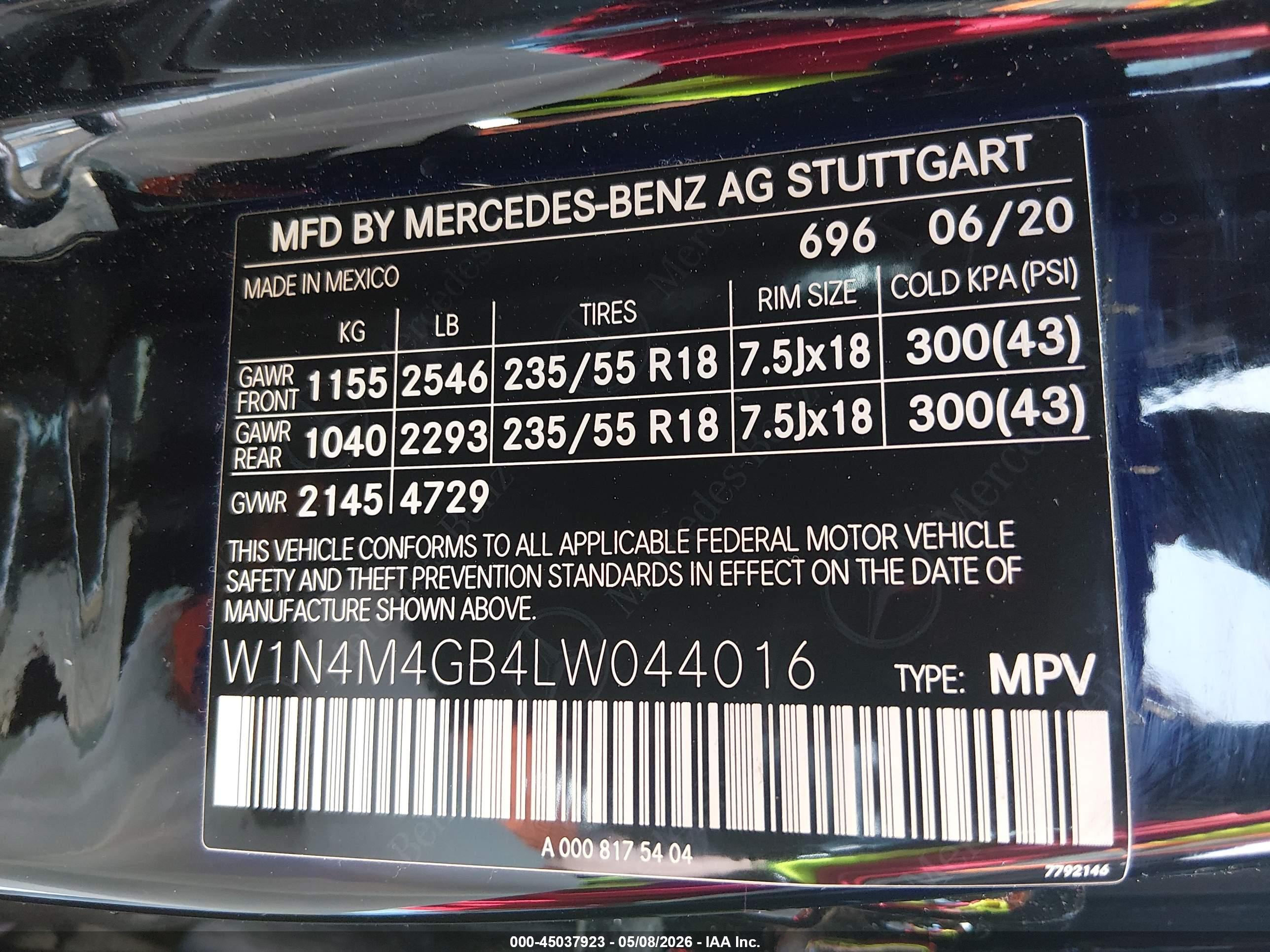 MERCEDES-BENZ GLB image 9