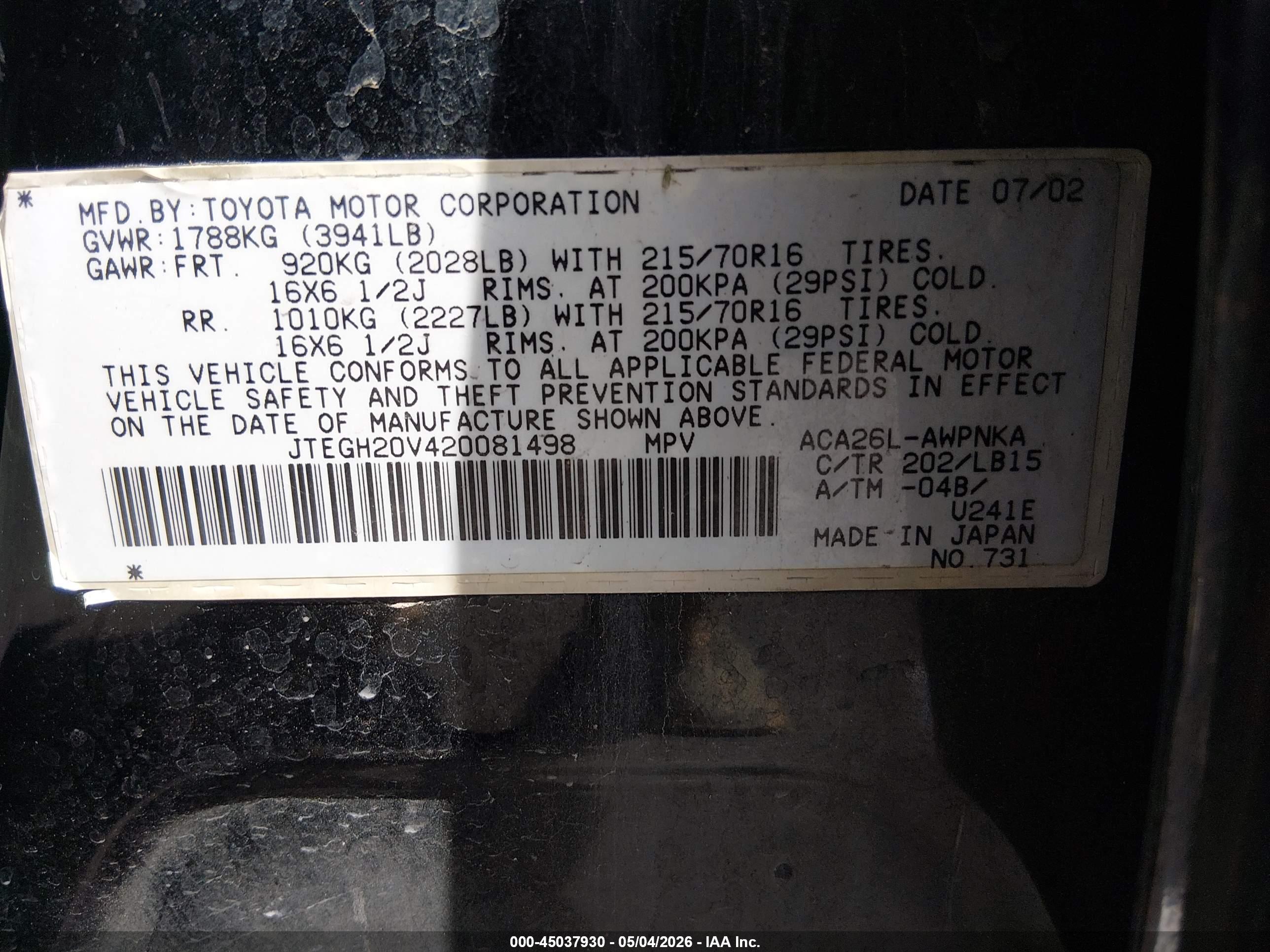 TOYOTA RAV4 image 9