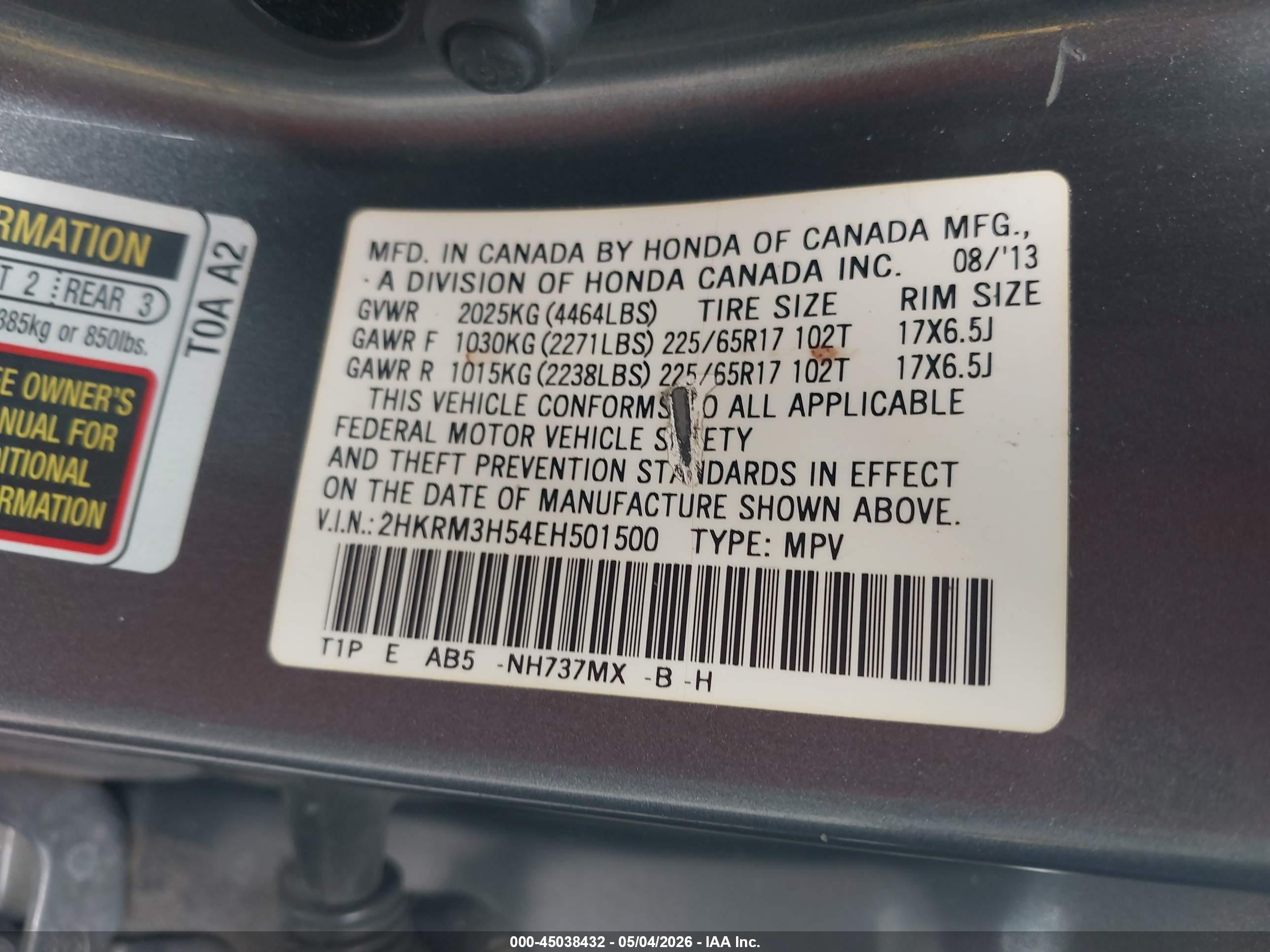 HONDA CR-V image 9