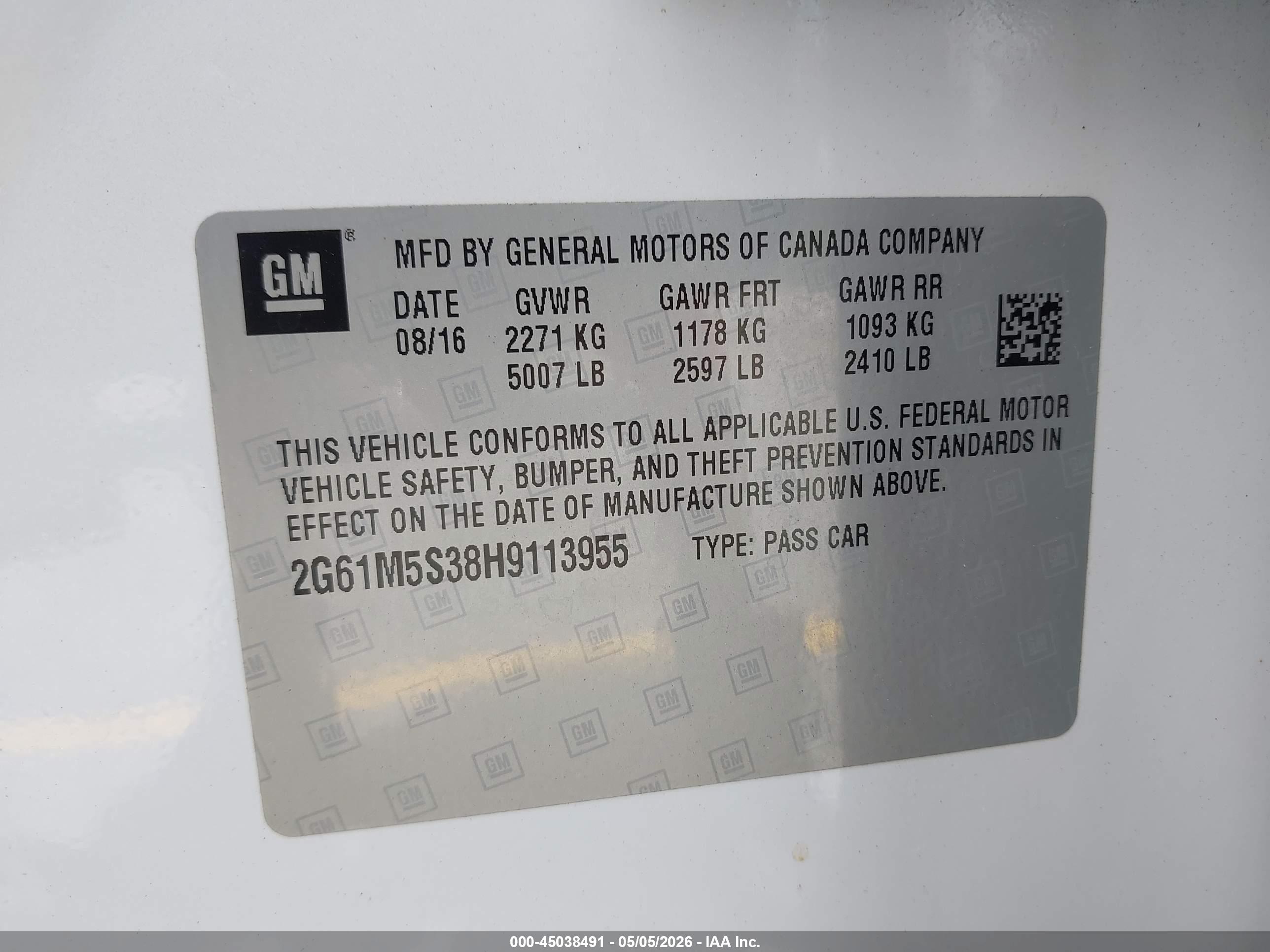 CADILLAC XTS image 9