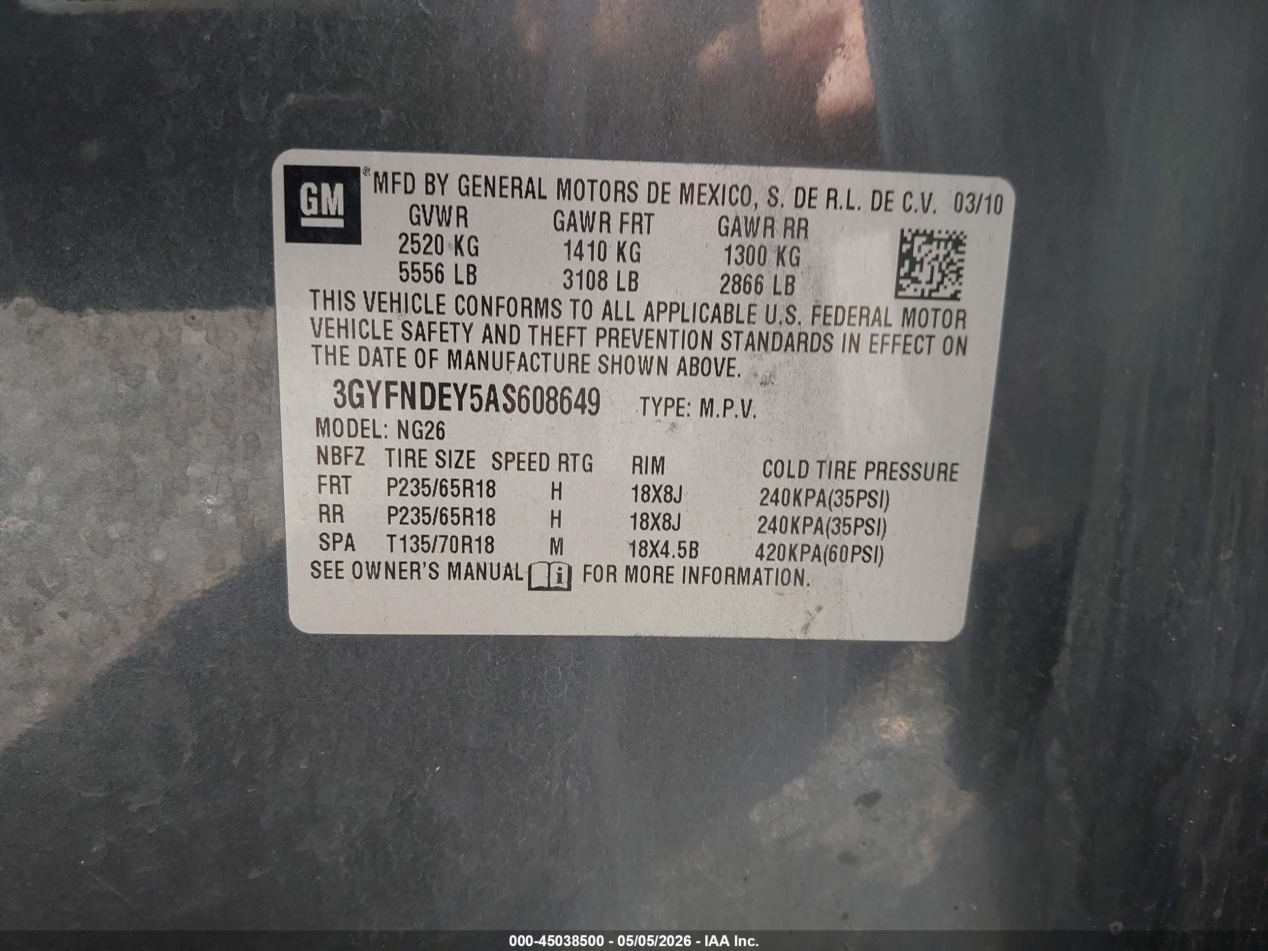 CADILLAC SRX image 9