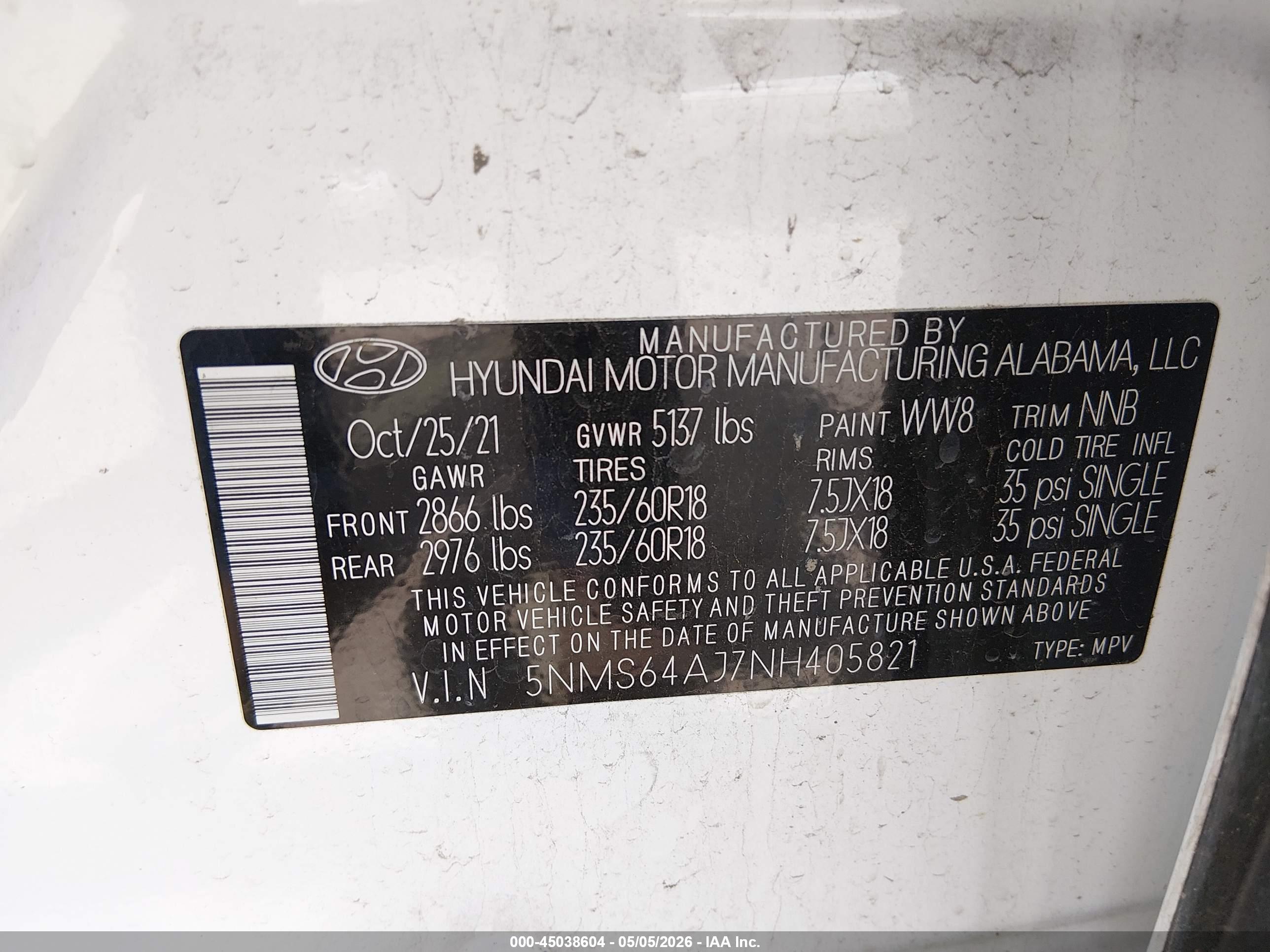 HYUNDAI SANTA image 9