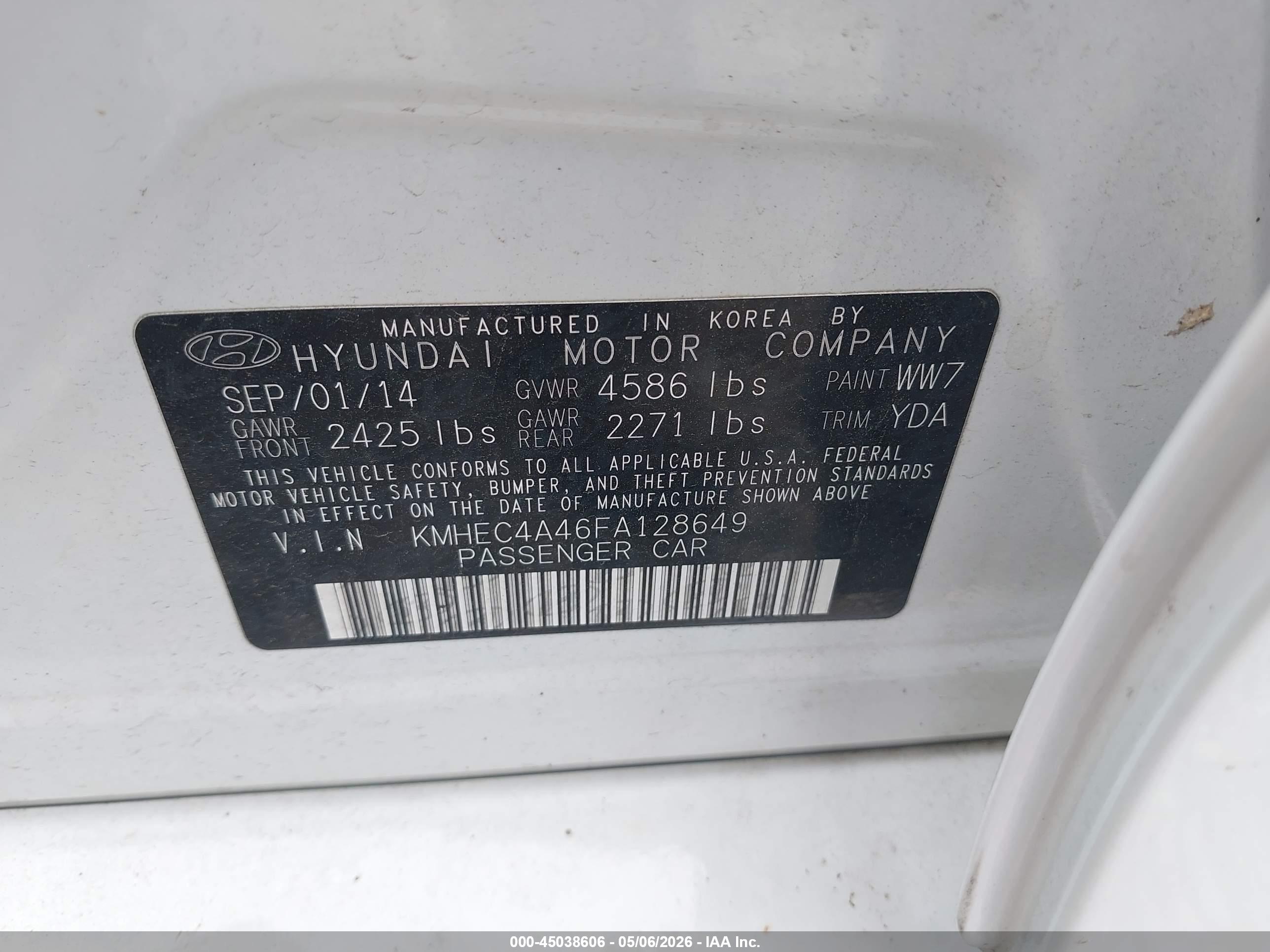 HYUNDAI SONATA image 9
