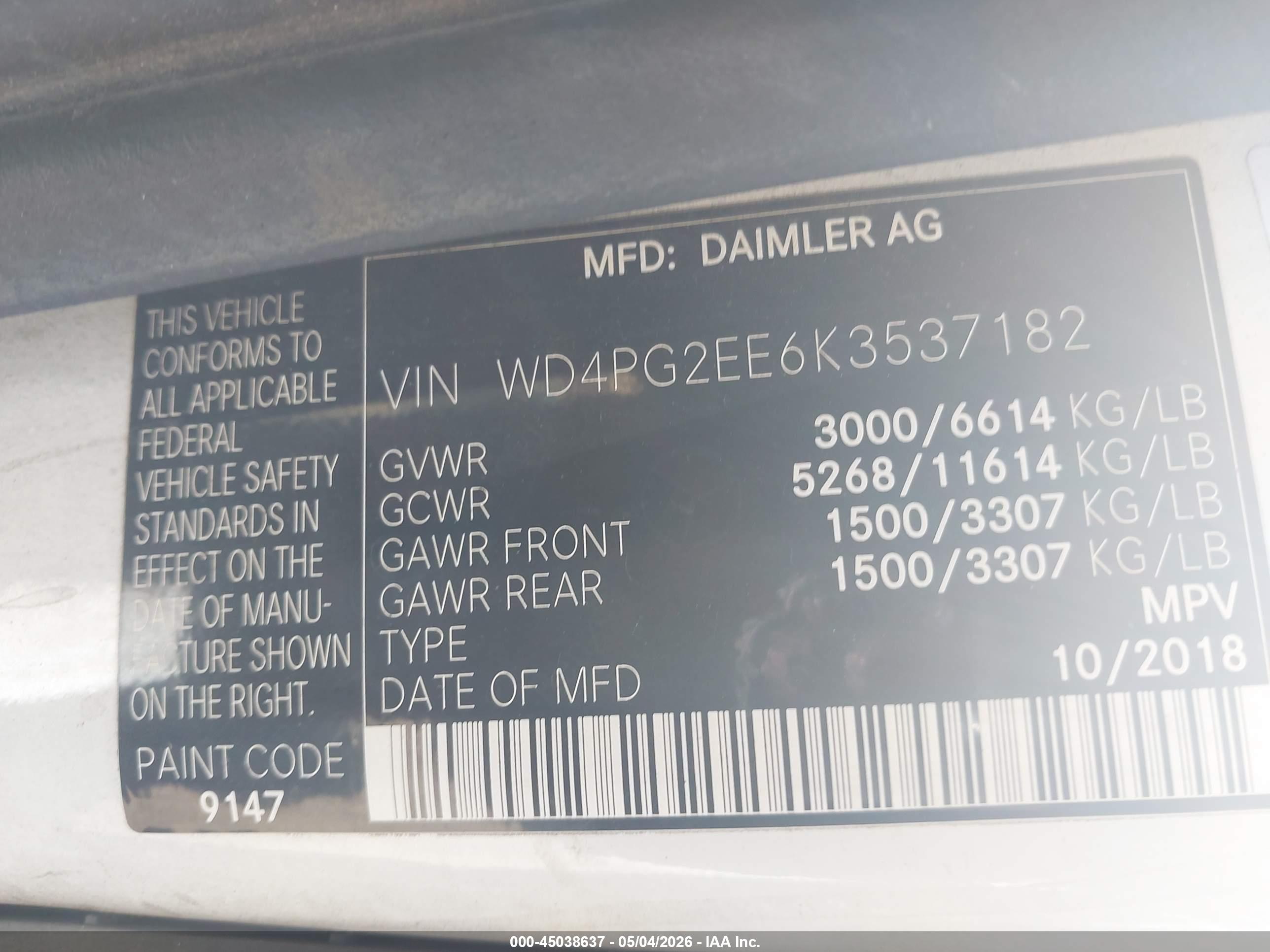 MERCEDES-BENZ METRIS image 9