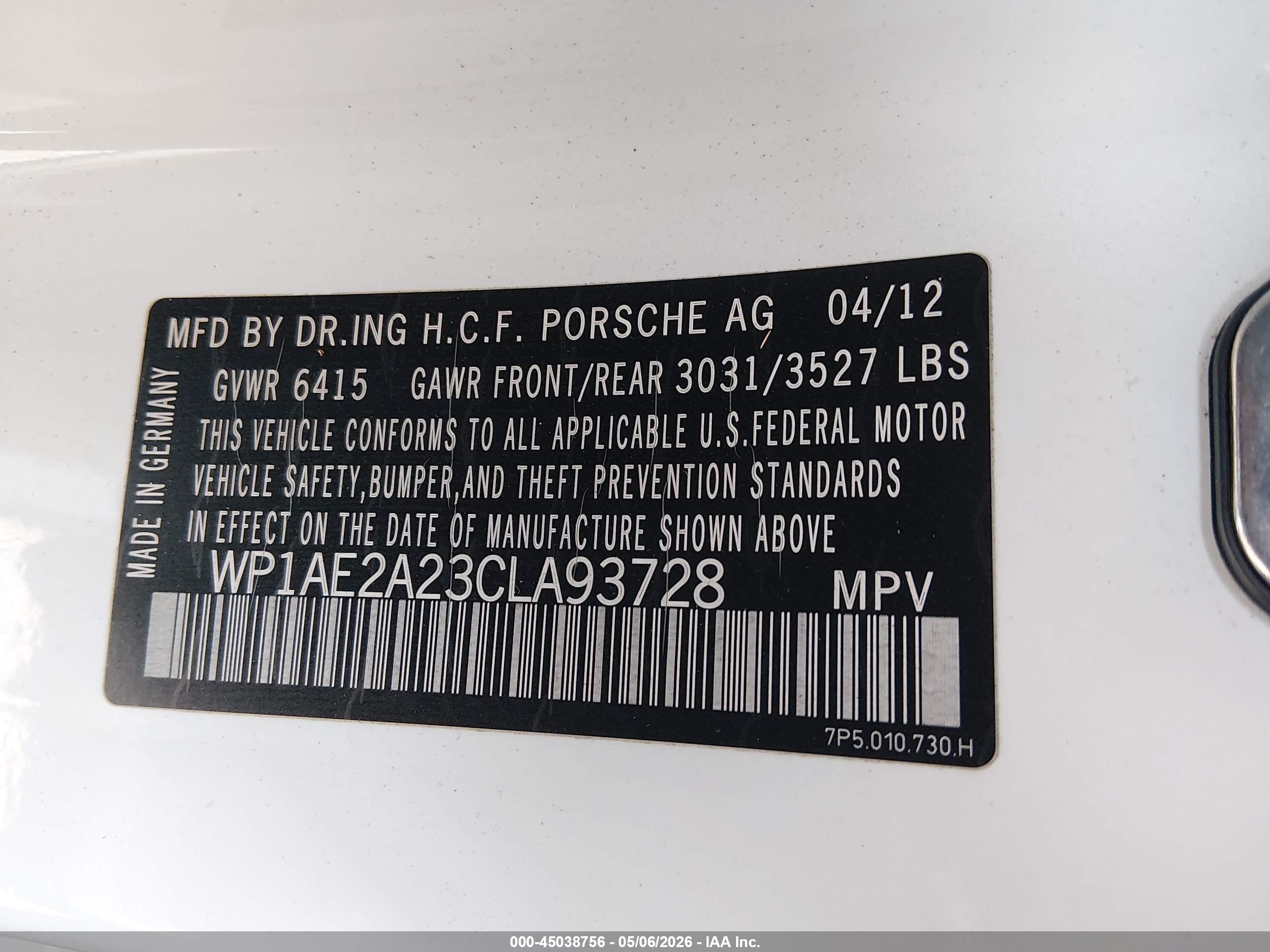 PORSCHE CAYENNE image 9