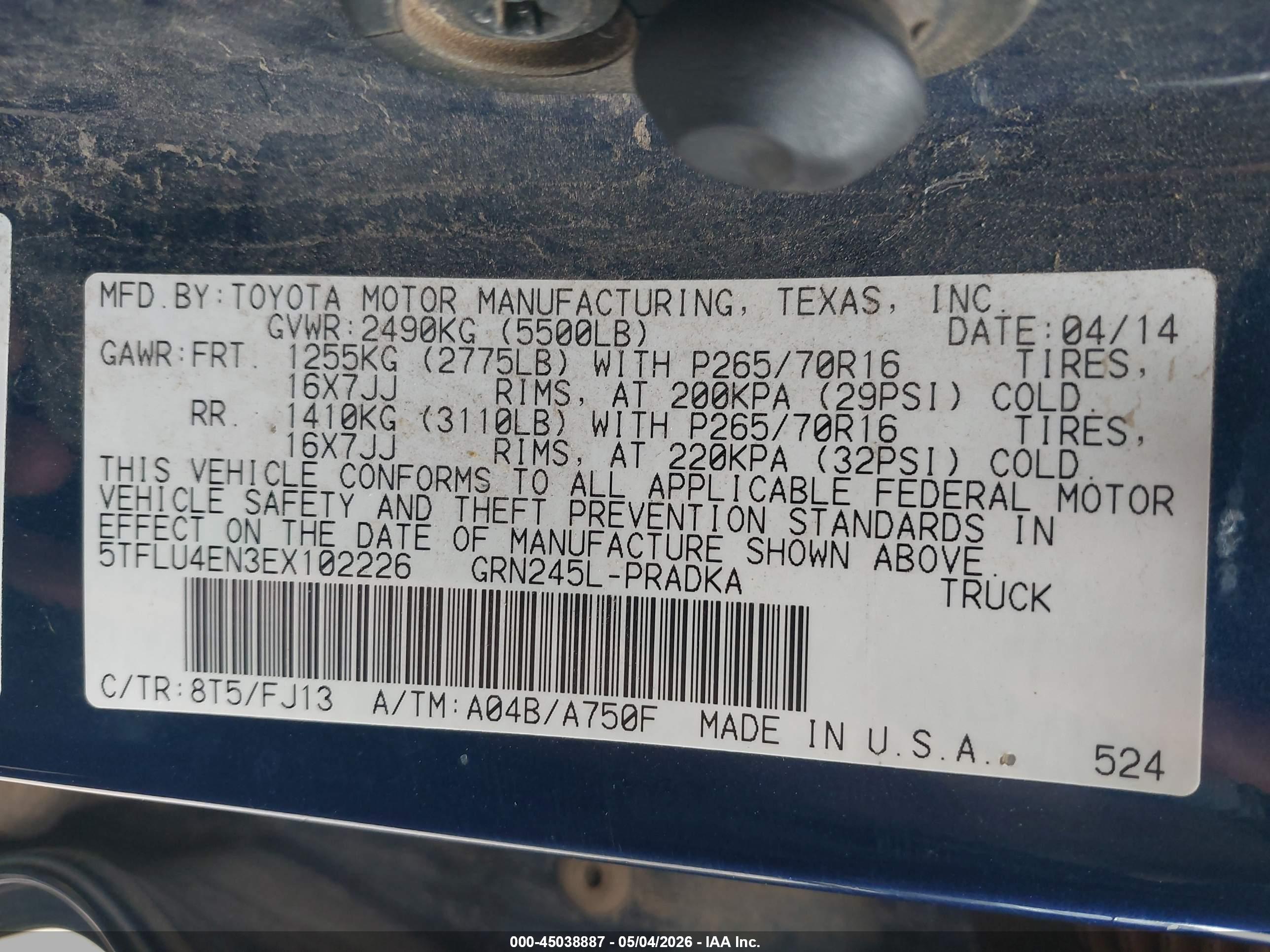 TOYOTA TACOMA image 9