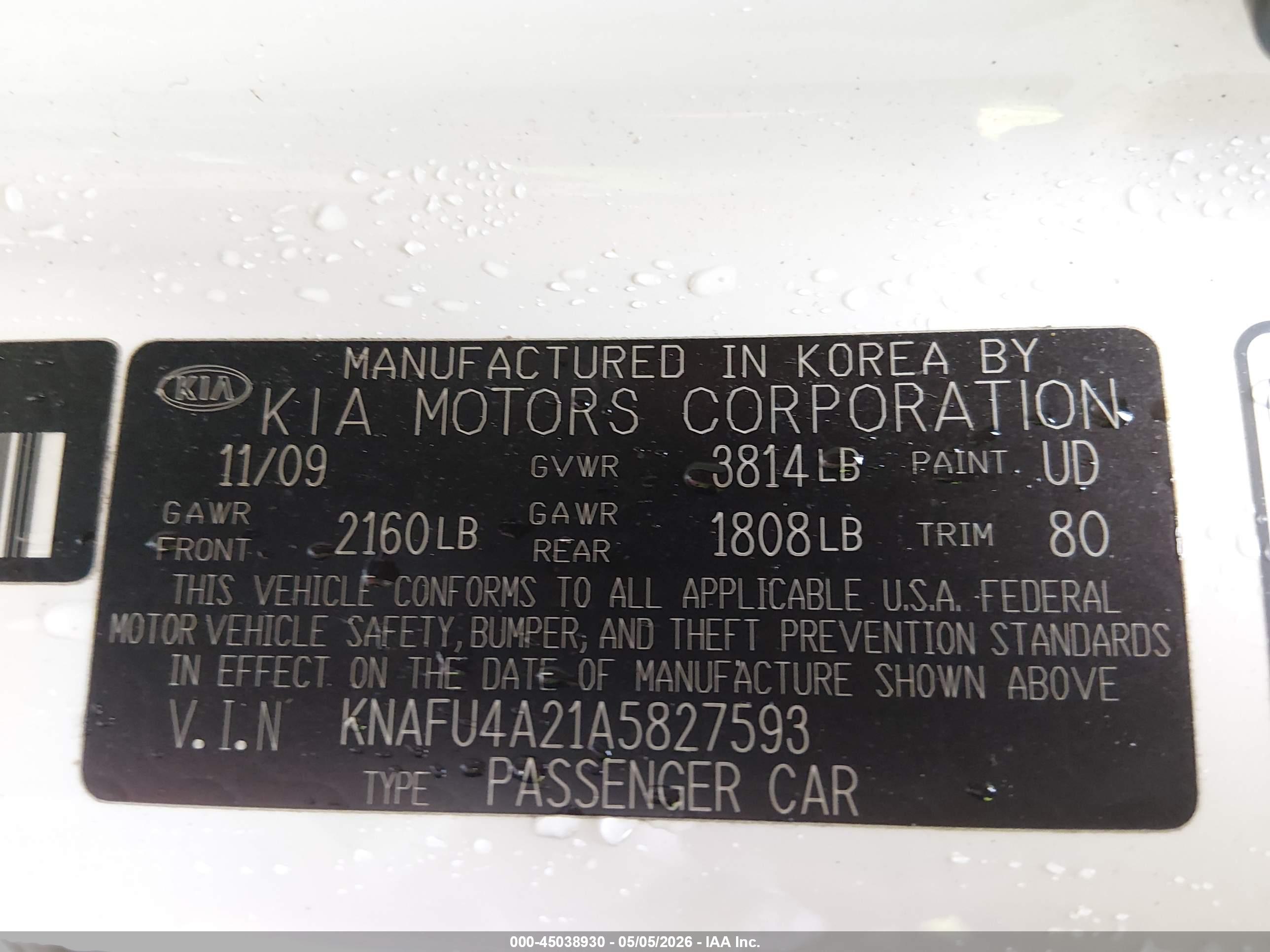 KIA FORTE image 9