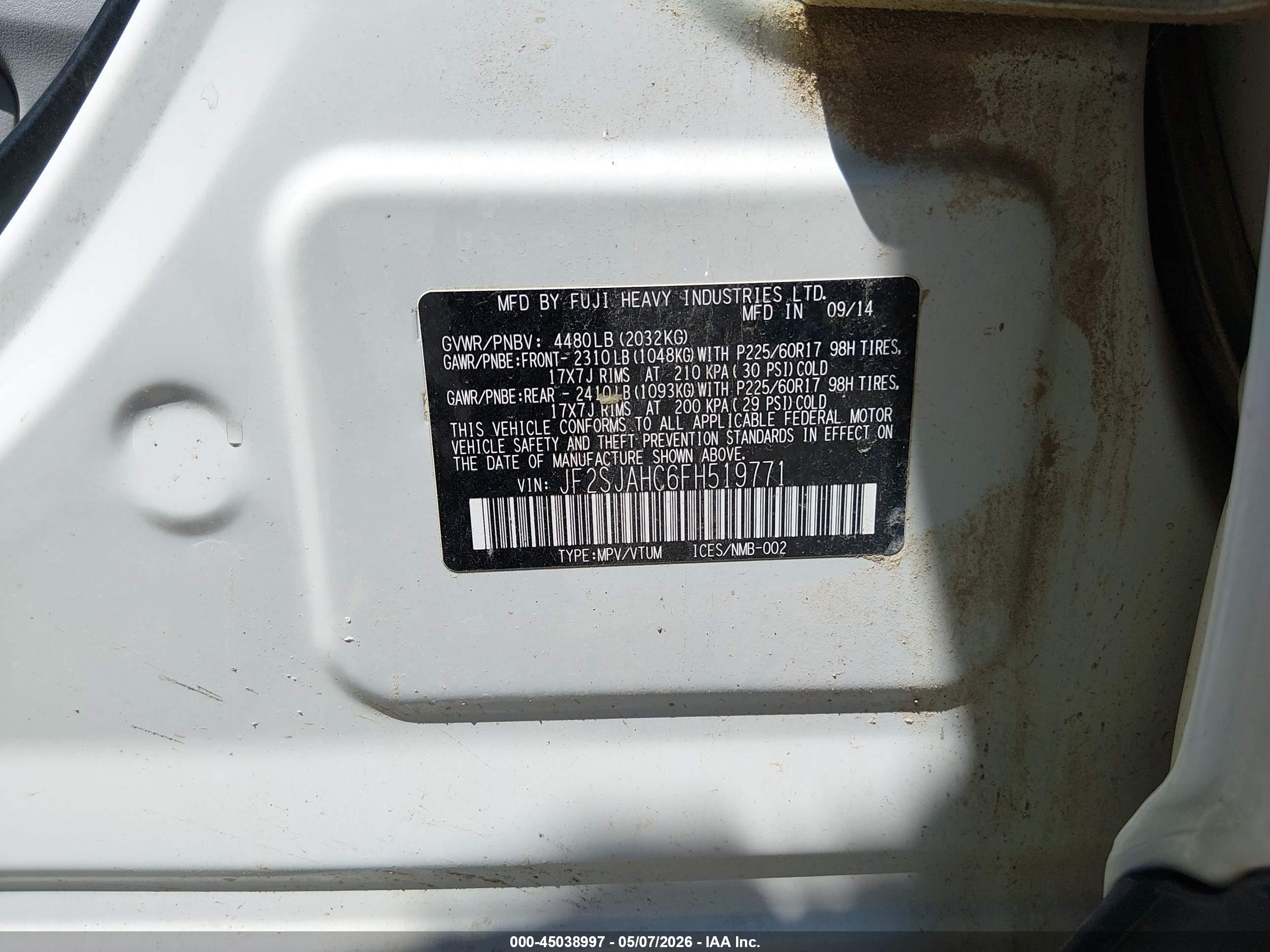 SUBARU FORESTER image 9