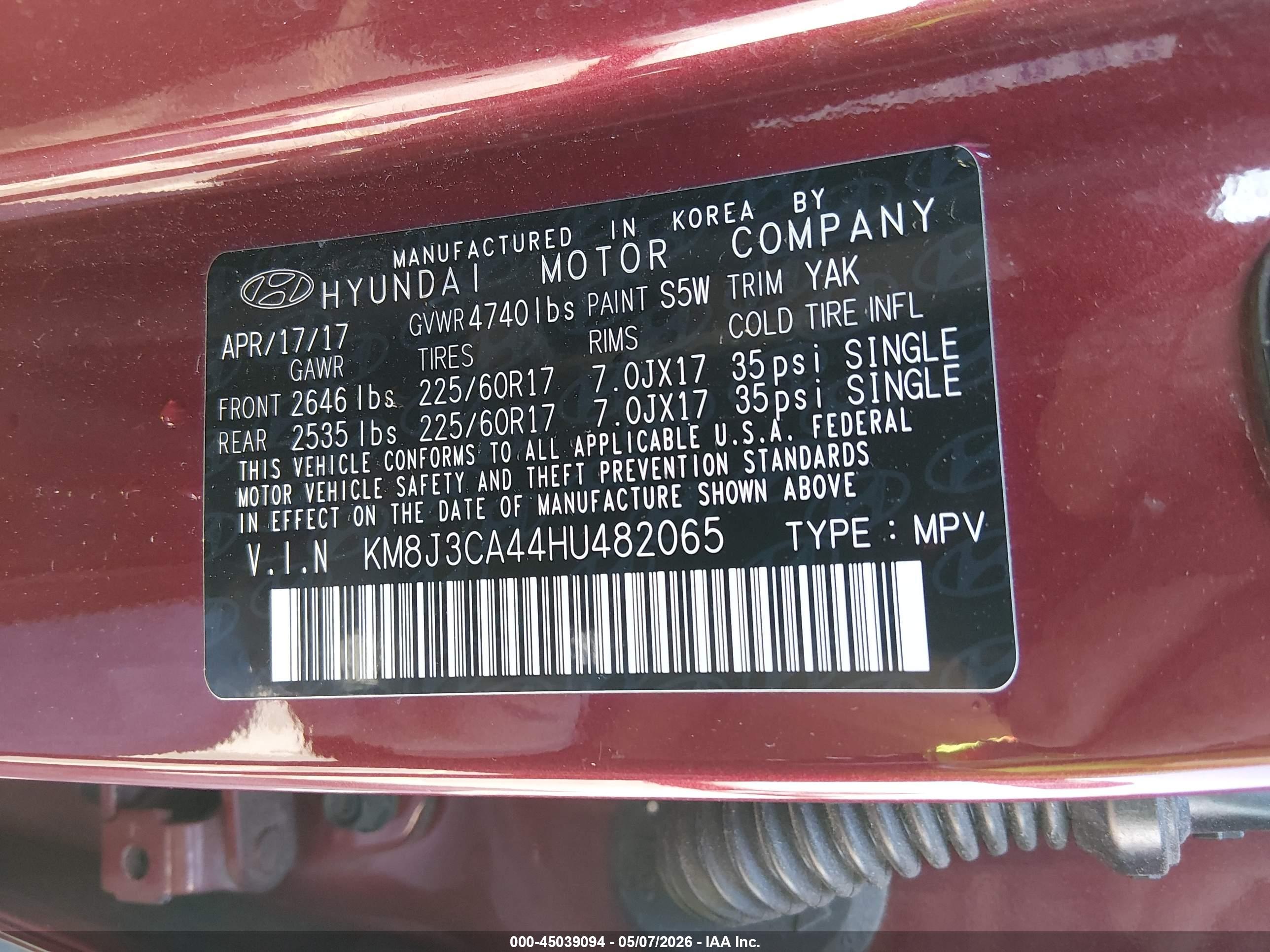 HYUNDAI TUCSON image 9
