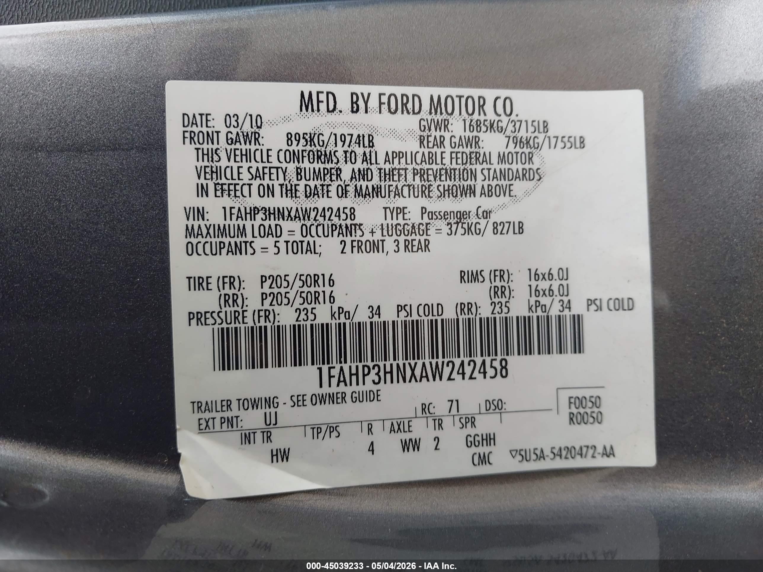 FORD FOCUS image 9