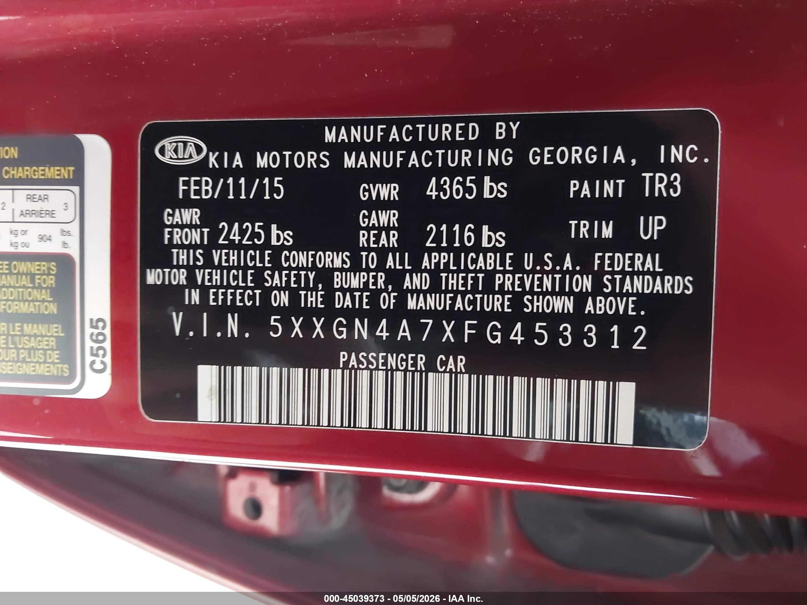 KIA OPTIMA image 9