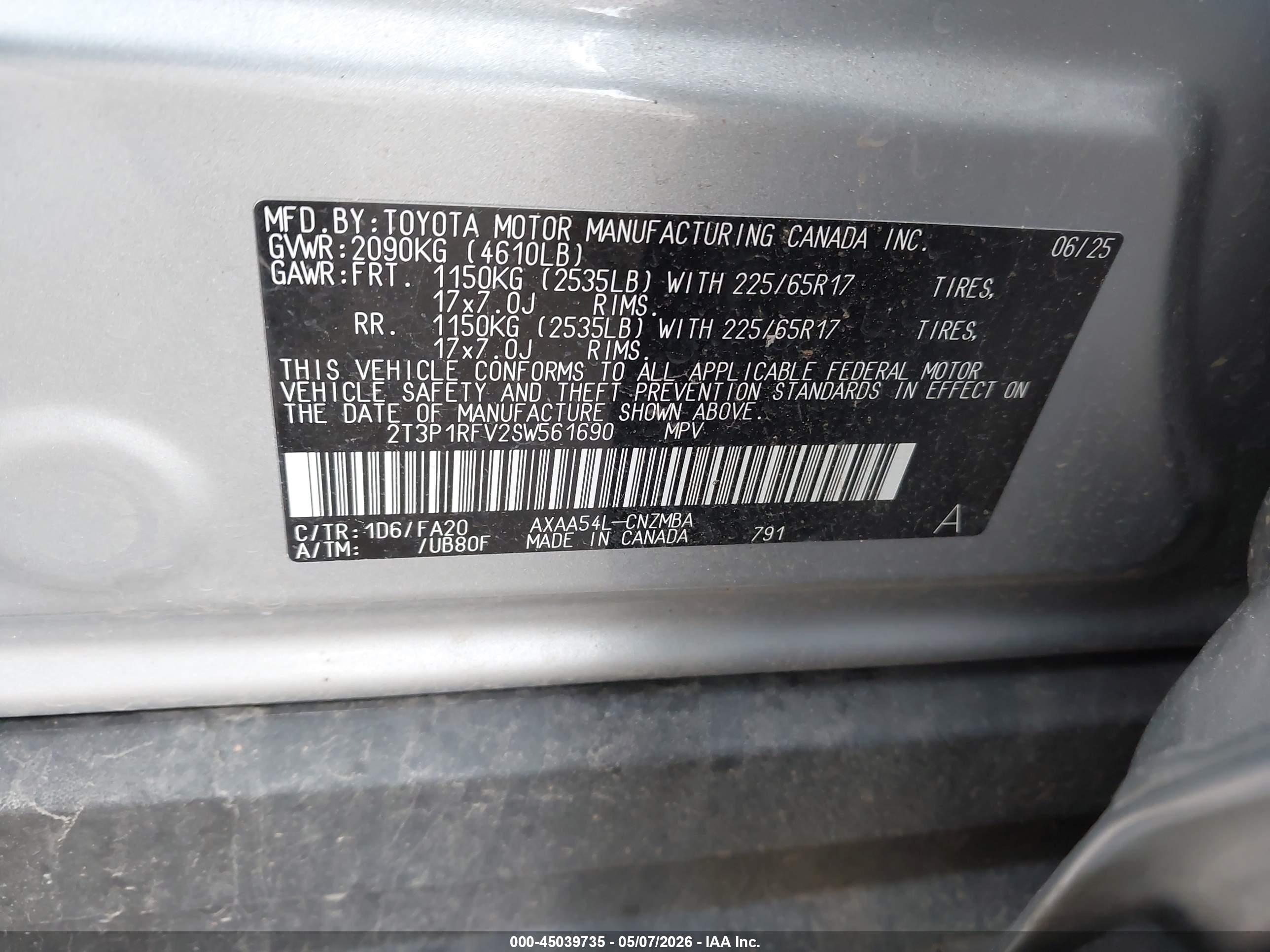TOYOTA RAV4 image 9