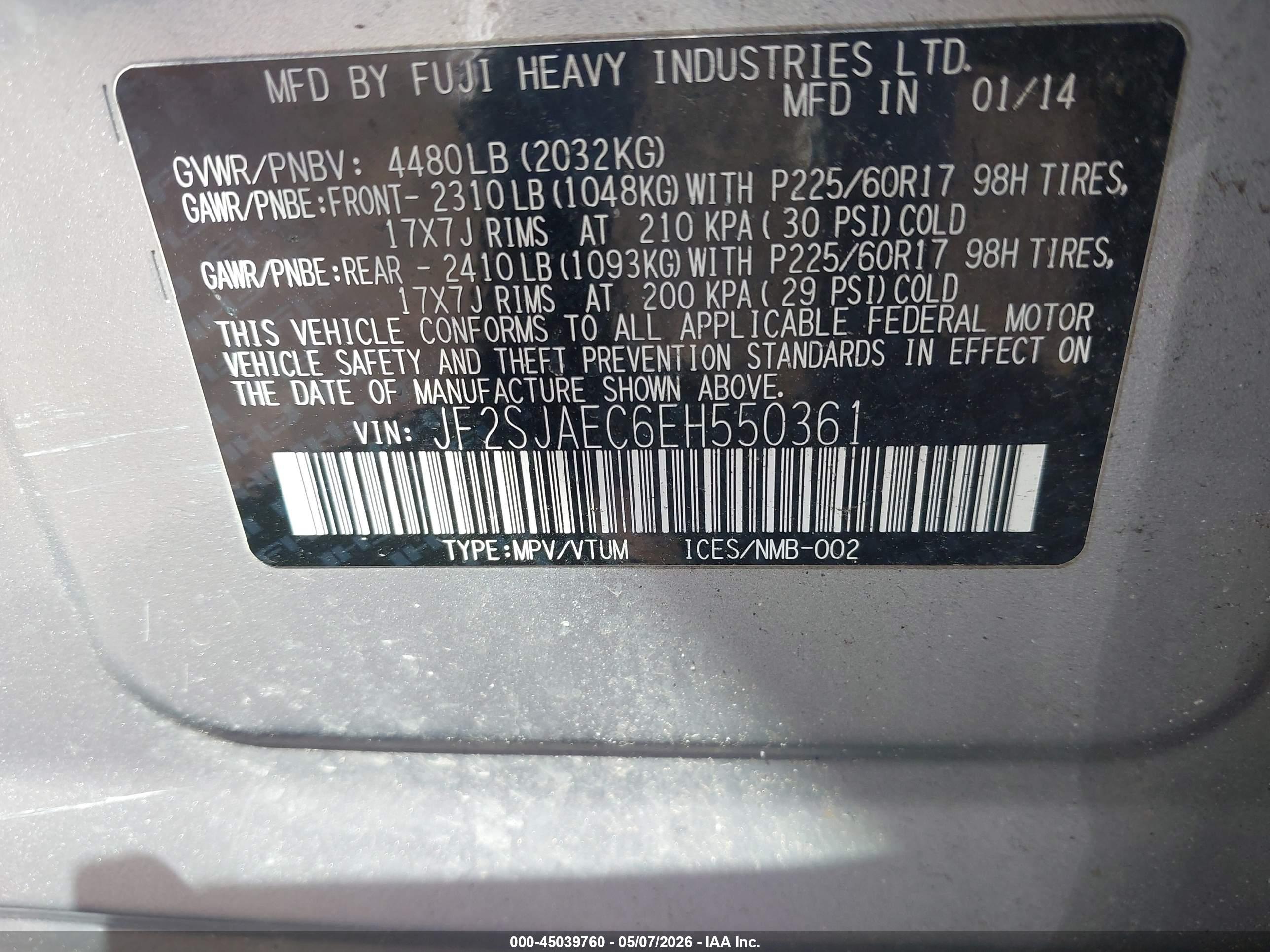 SUBARU FORESTER image 9